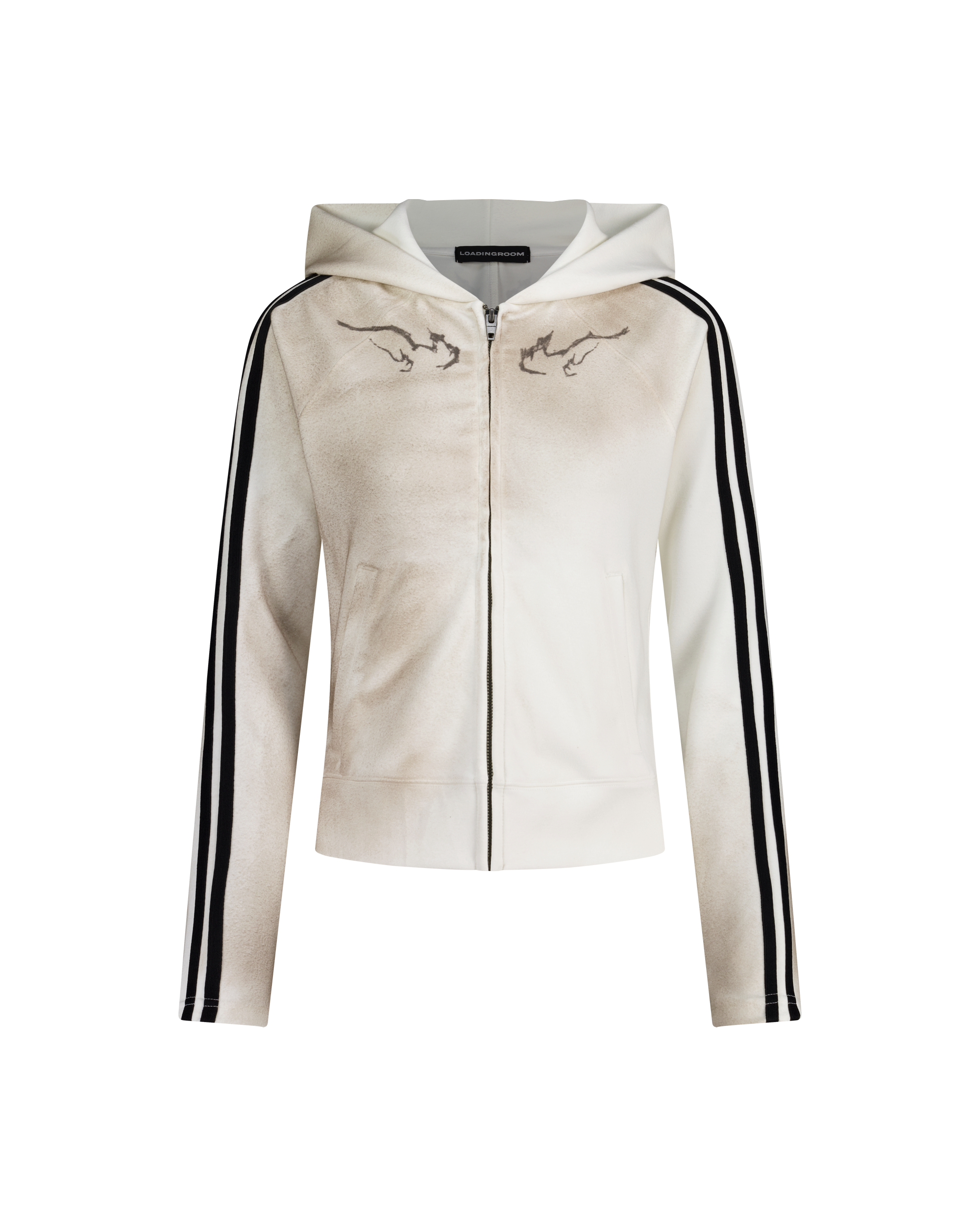 TATTOO TRACK HOODIE ZIP