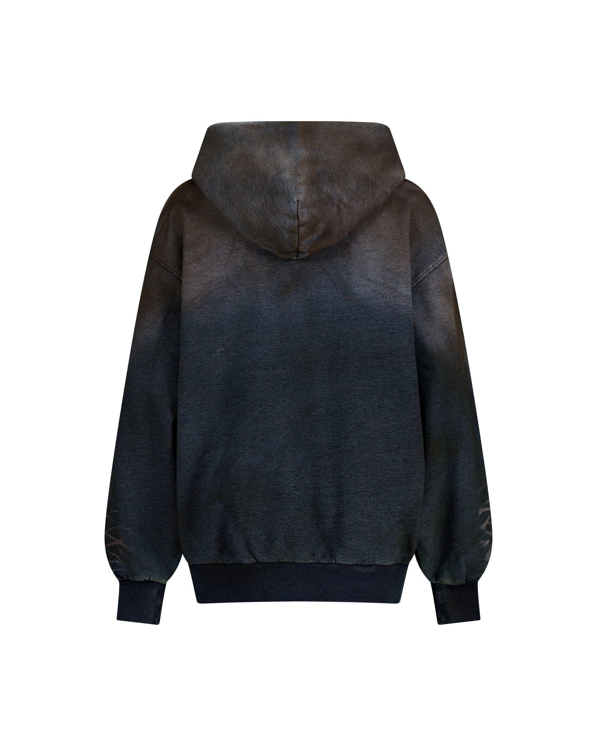 RELAXED DENIM JERSEY HOODIE-6