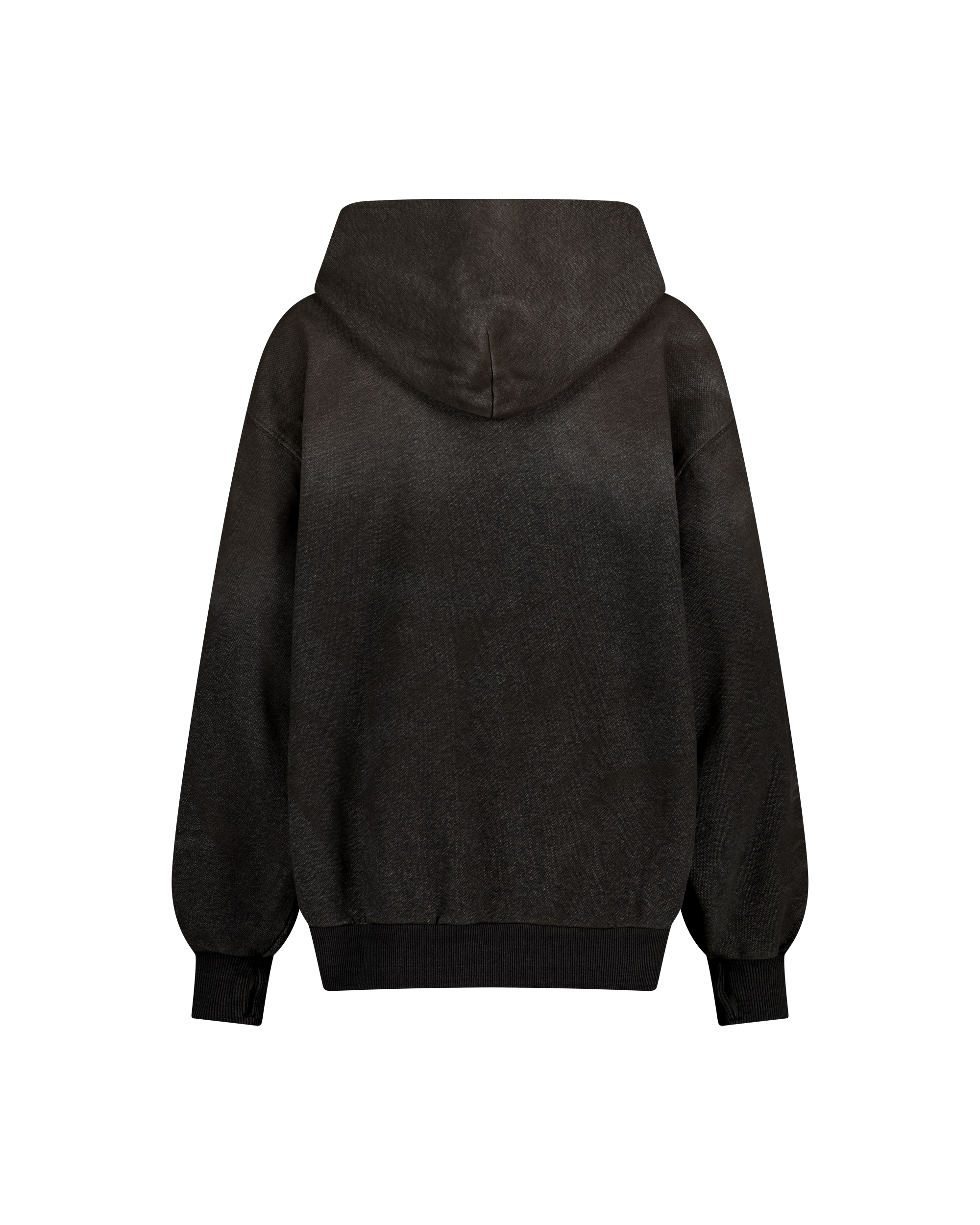 RELAXED DENIM JERSEY HOODIE-6
