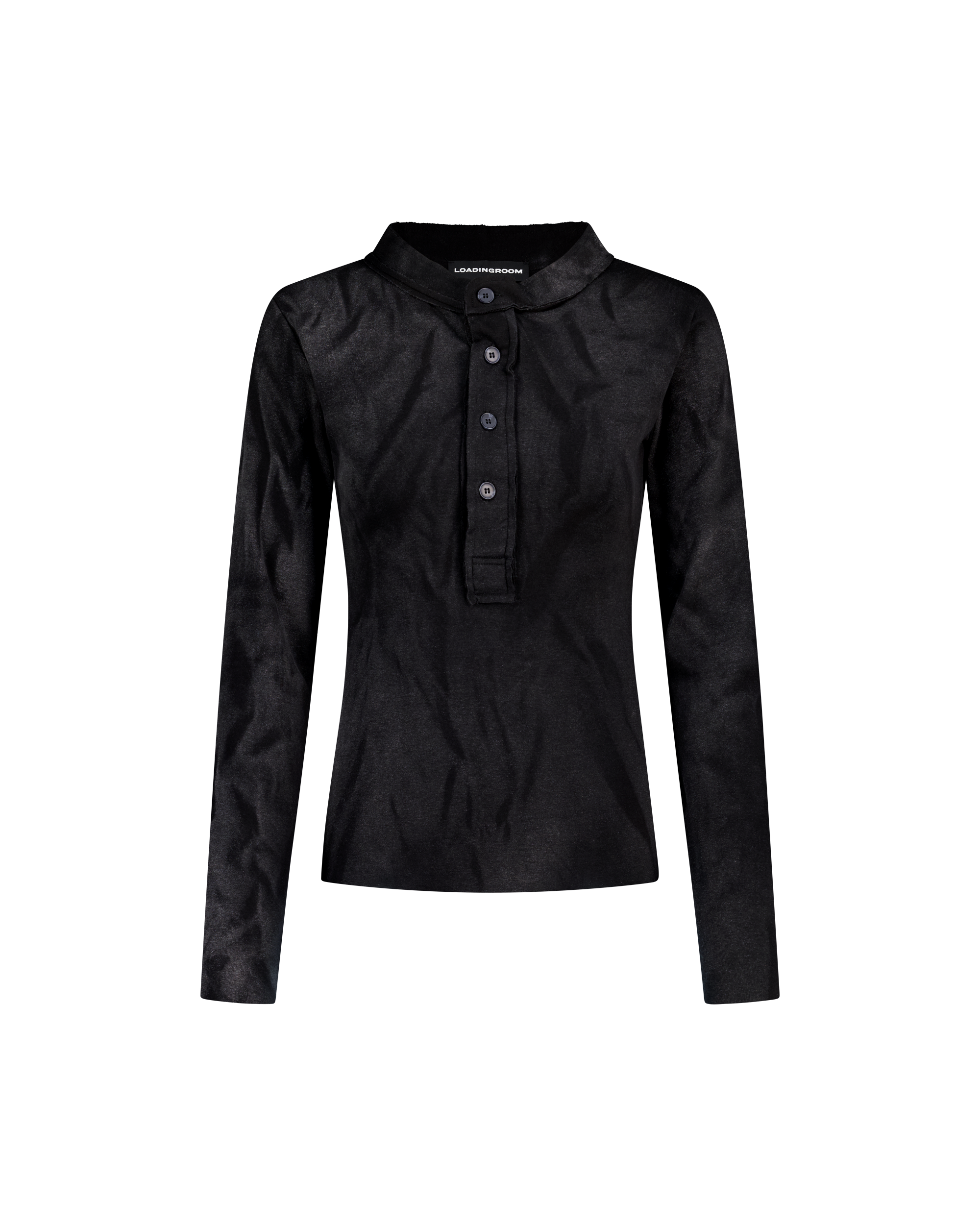TWISTED BUTTON GHOST TOP