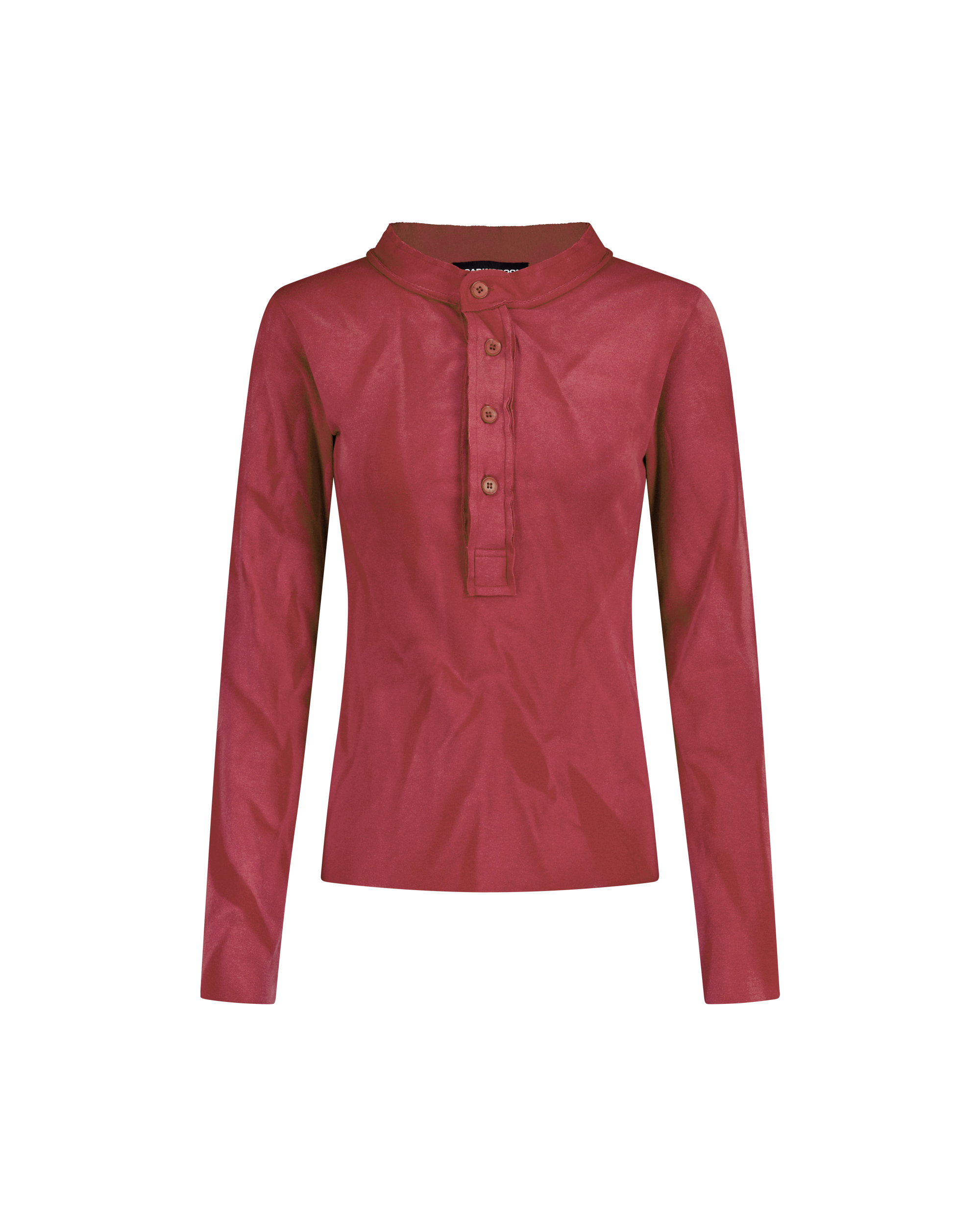 TWISTED BUTTON GHOST TOP