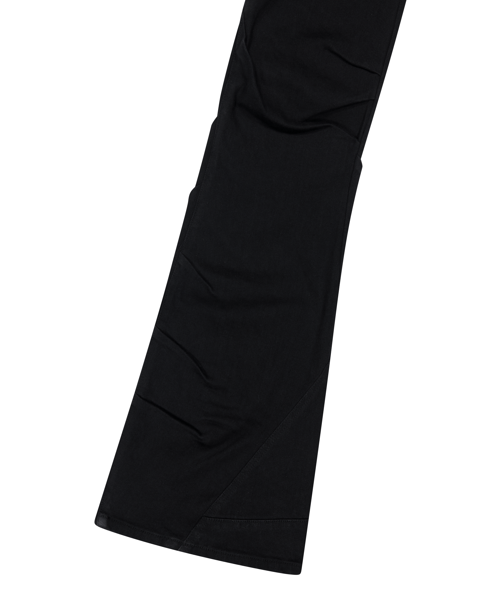 DRAPED FLARE JEANS-8