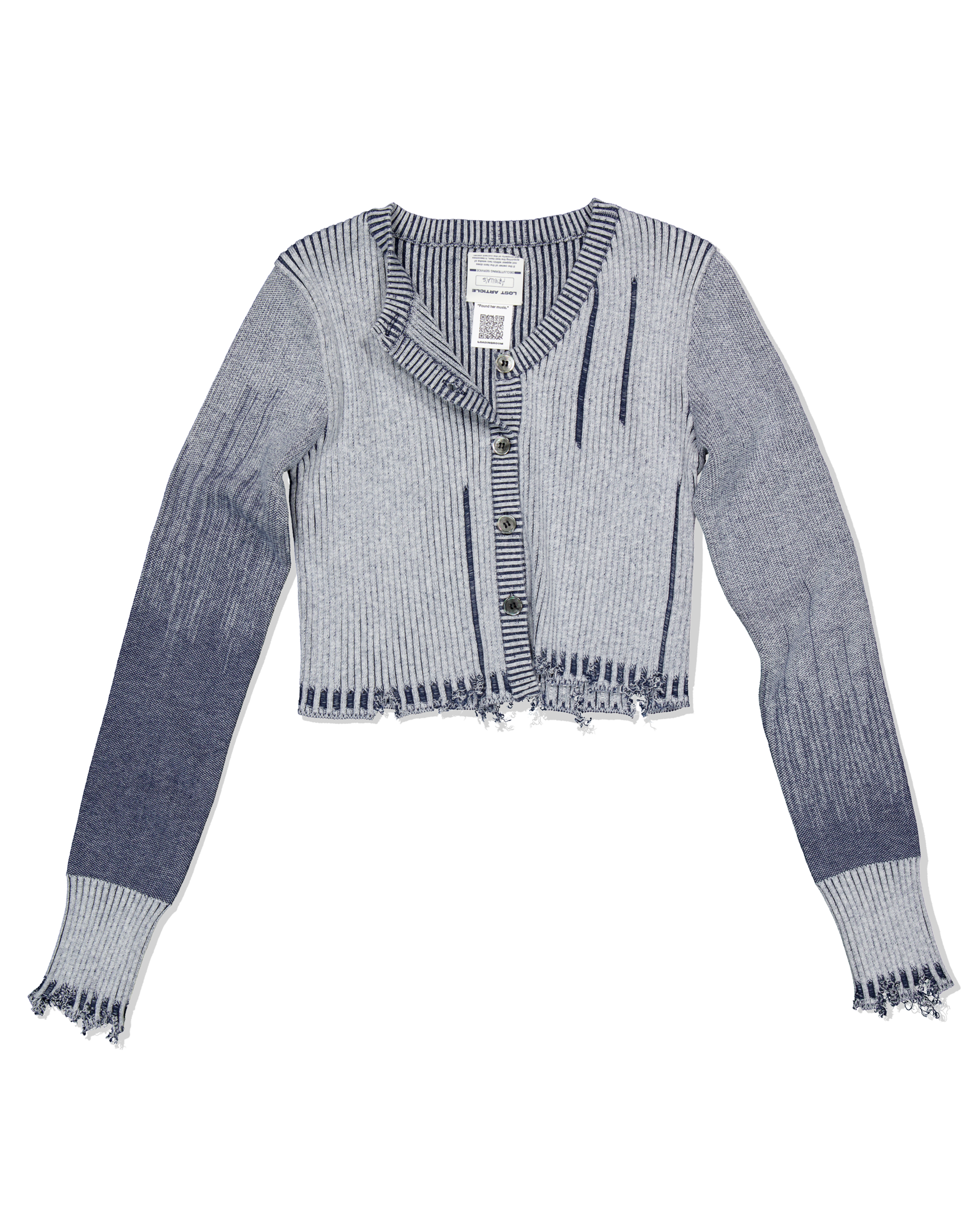 (ARIELLA) WOUNDED CARDIGAN