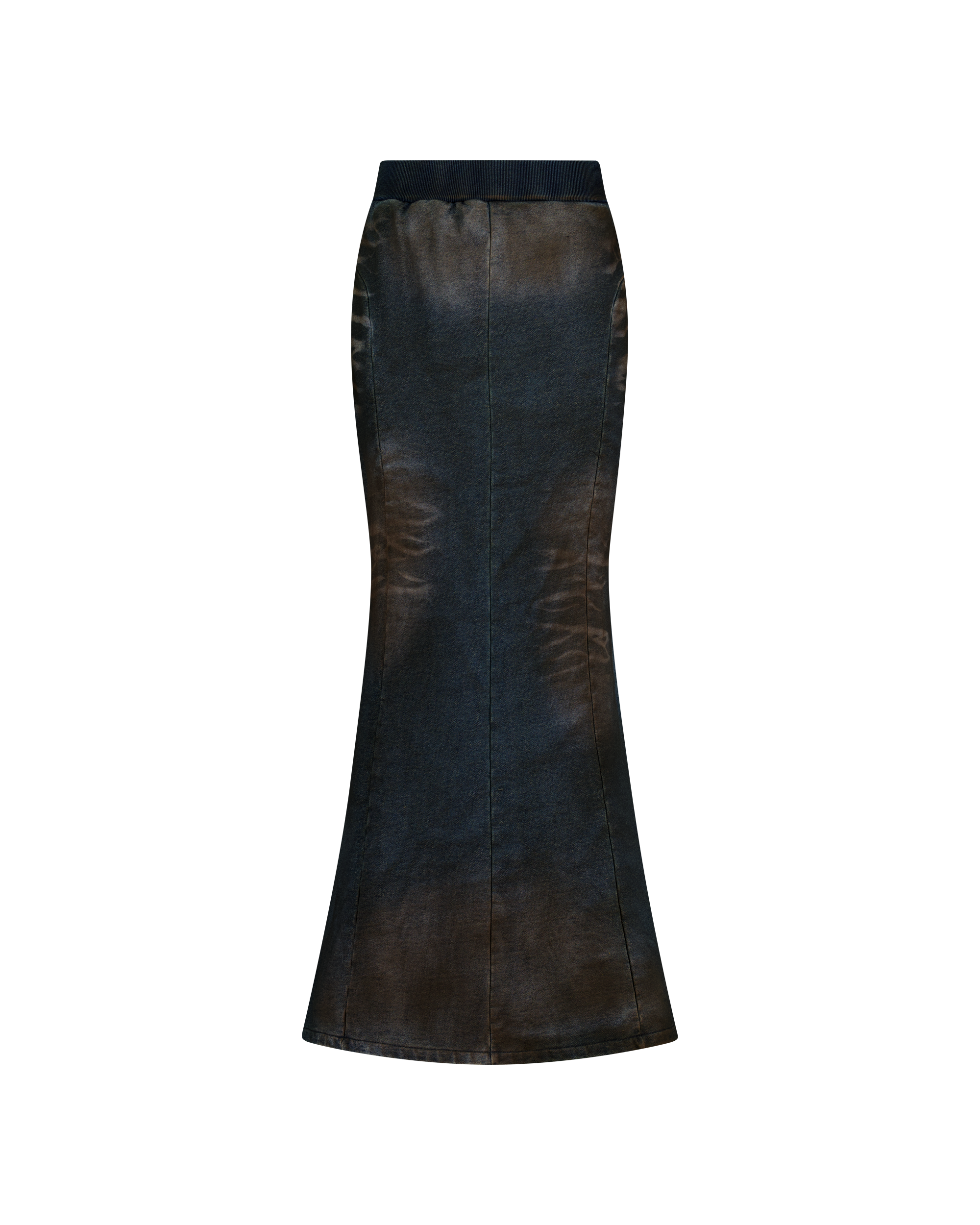 MAXI DENIM JERSEY SKIRT-5