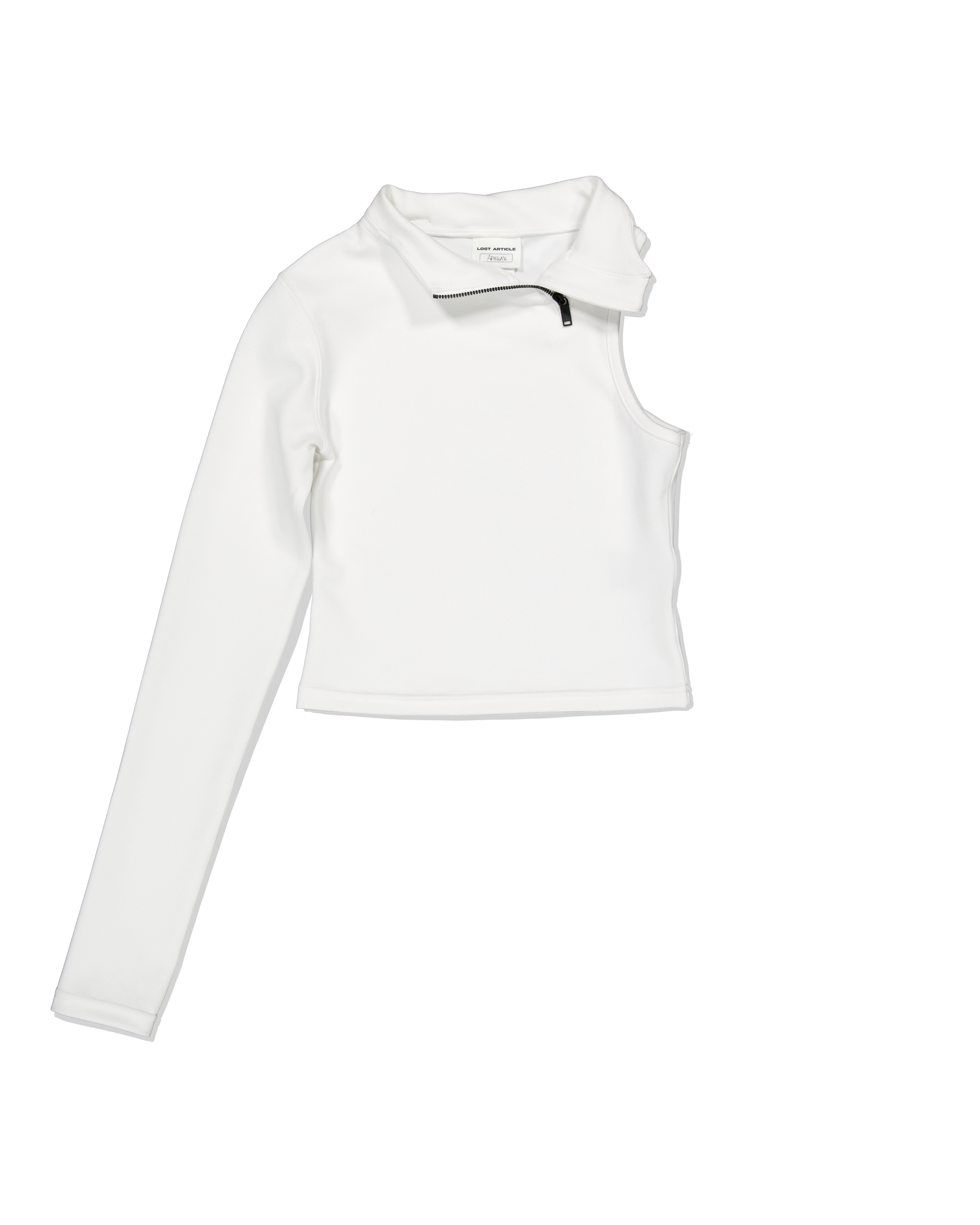 (ARIELLA) BROKEN NECK TEE