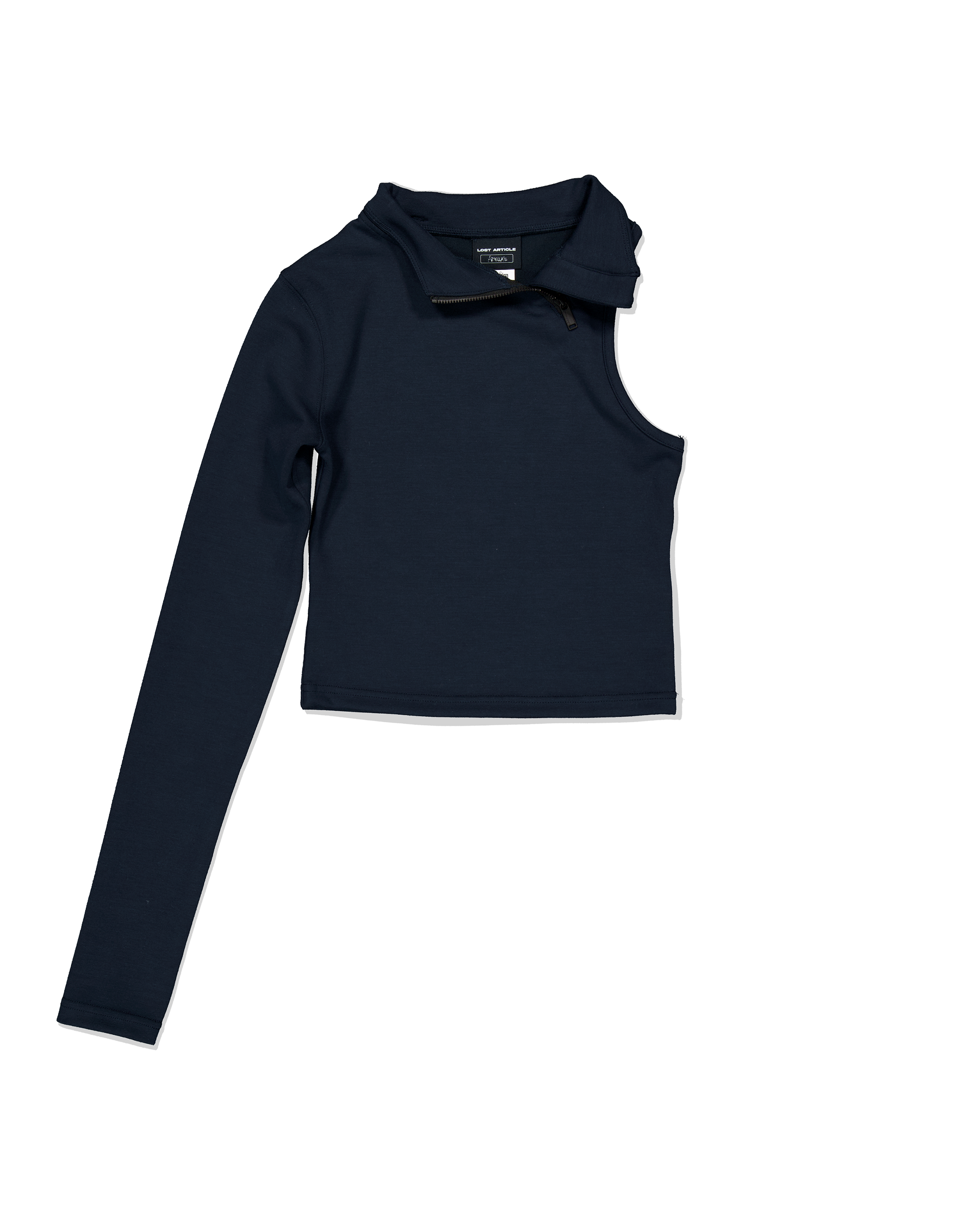 (ARIELLA) BROKEN NECK TEE