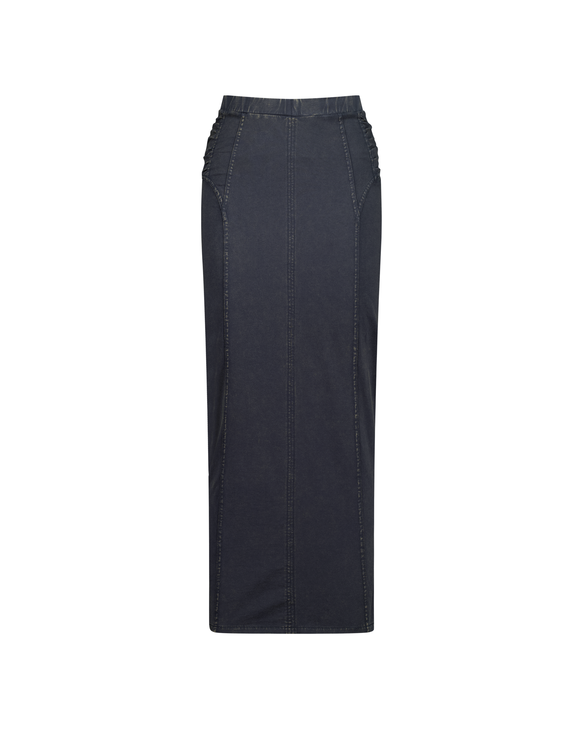BIKER LINE MAXI SKIRT