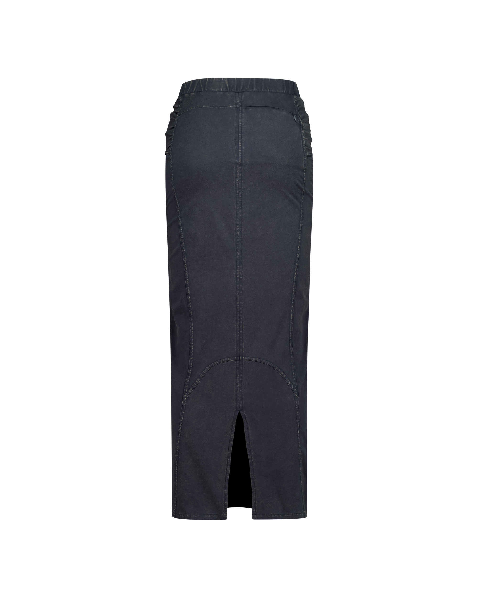 BIKER LINE MAXI SKIRT-7