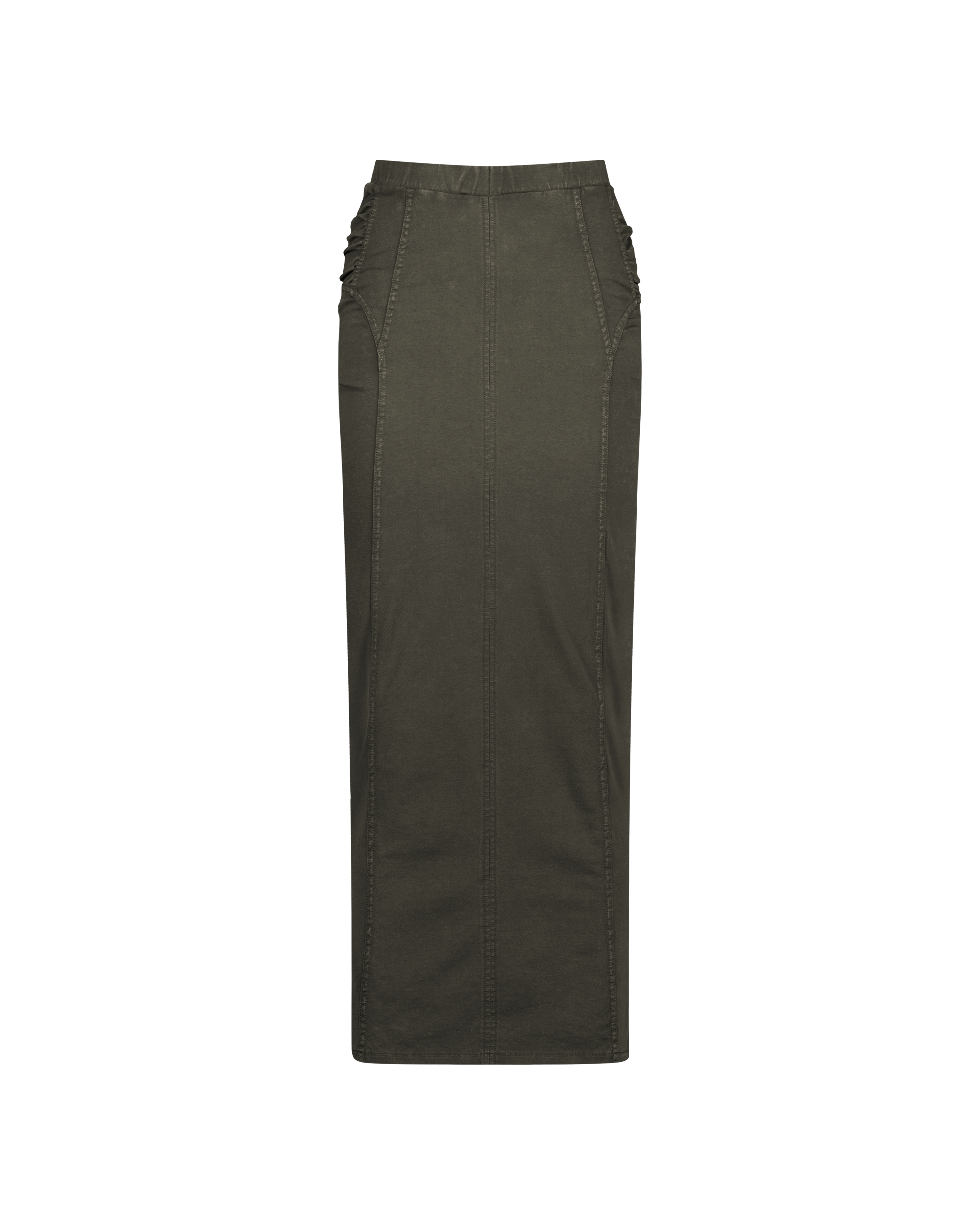 BIKER LINE MAXI SKIRT