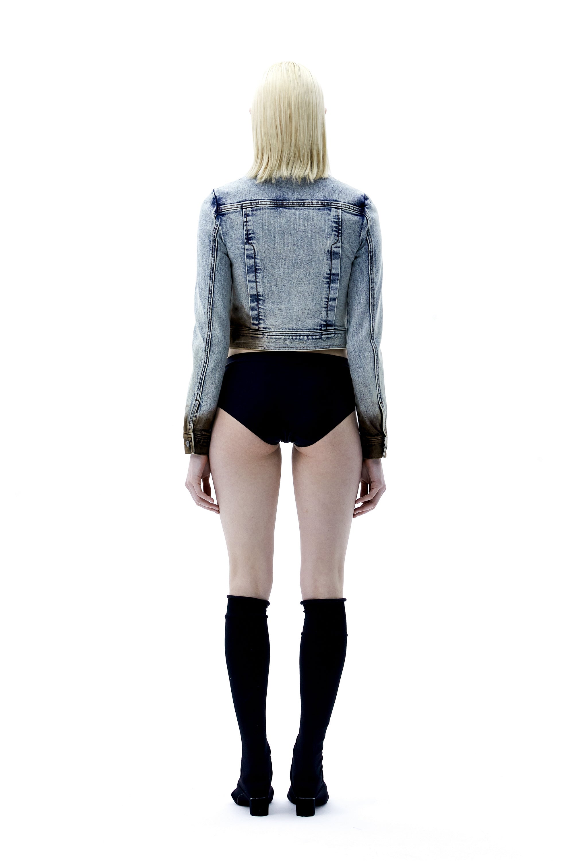 (ARIELLA) SPOILED DENIM JACKET-4