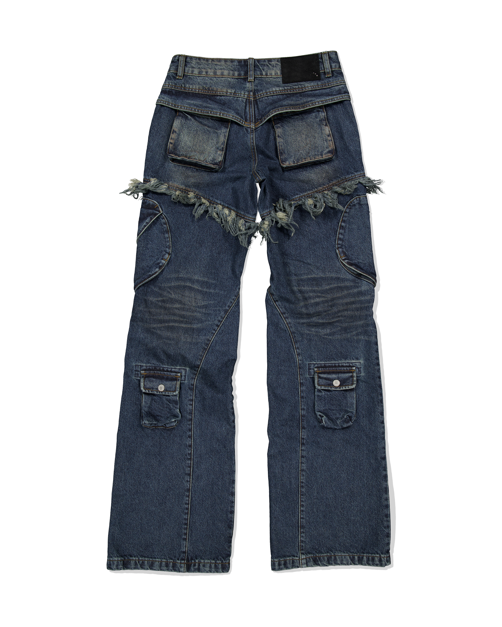 (ARIELLA) WORK DENIM PANTS-6
