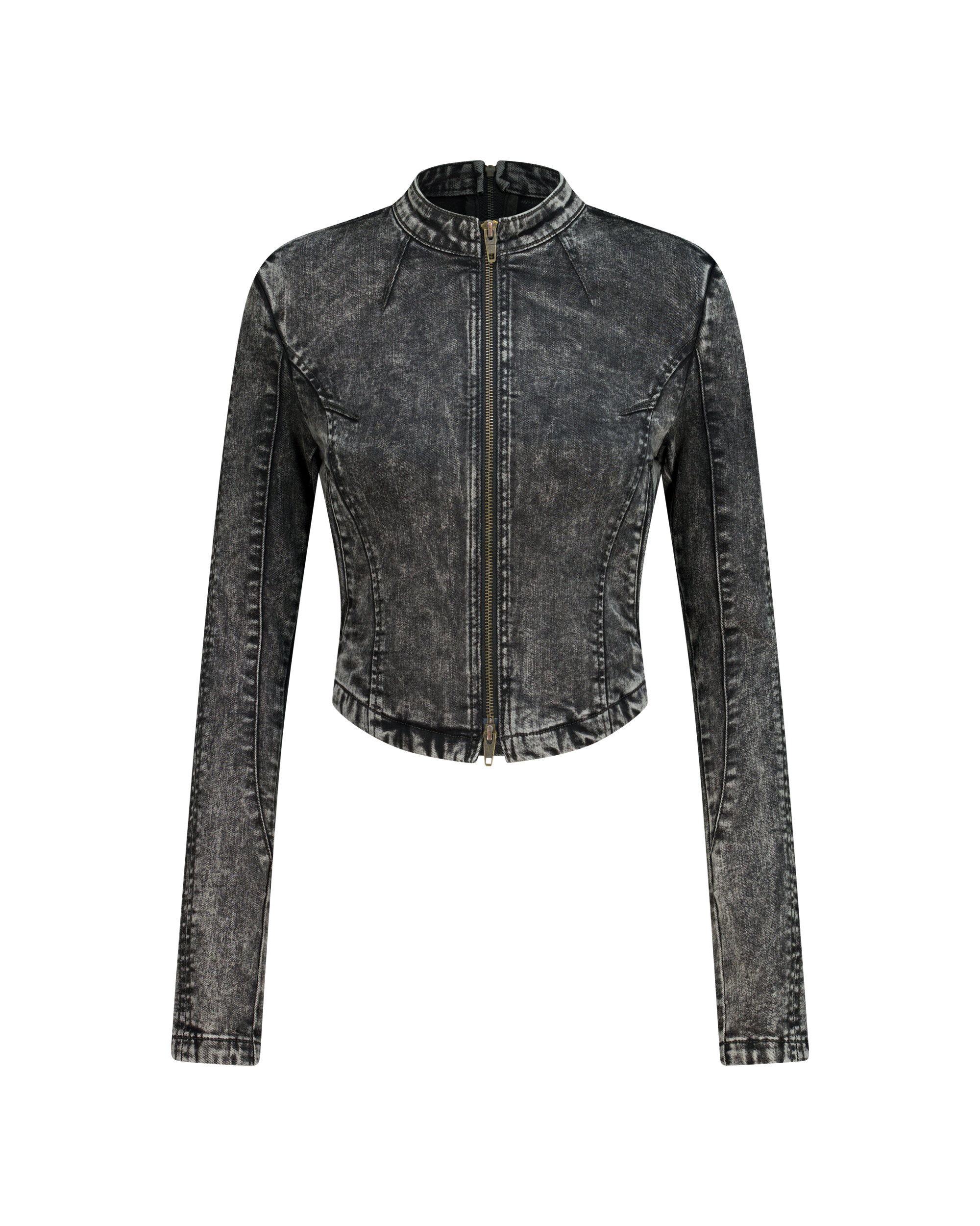 MOTO DENIM JACKET