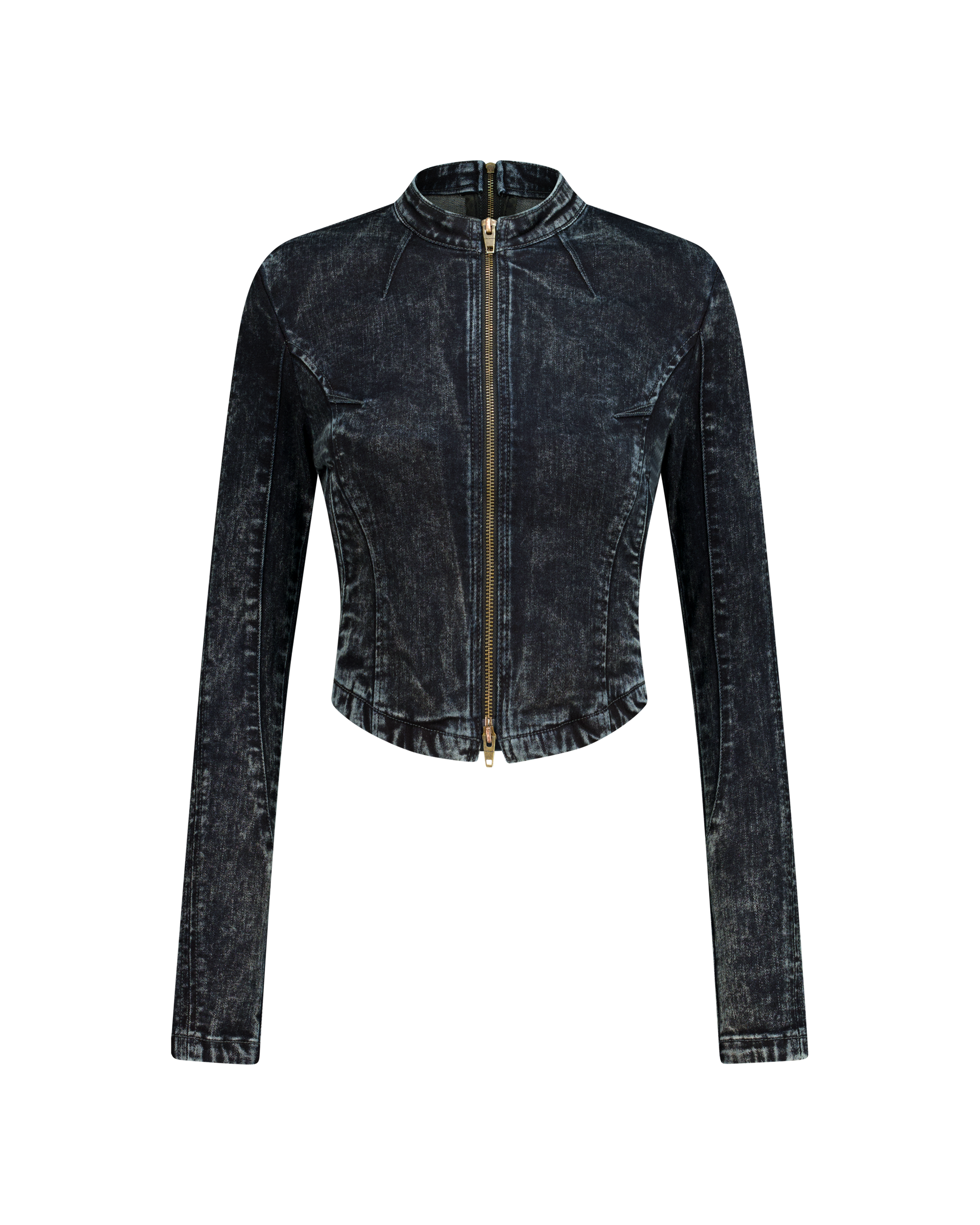 MOTO DENIM JACKET
