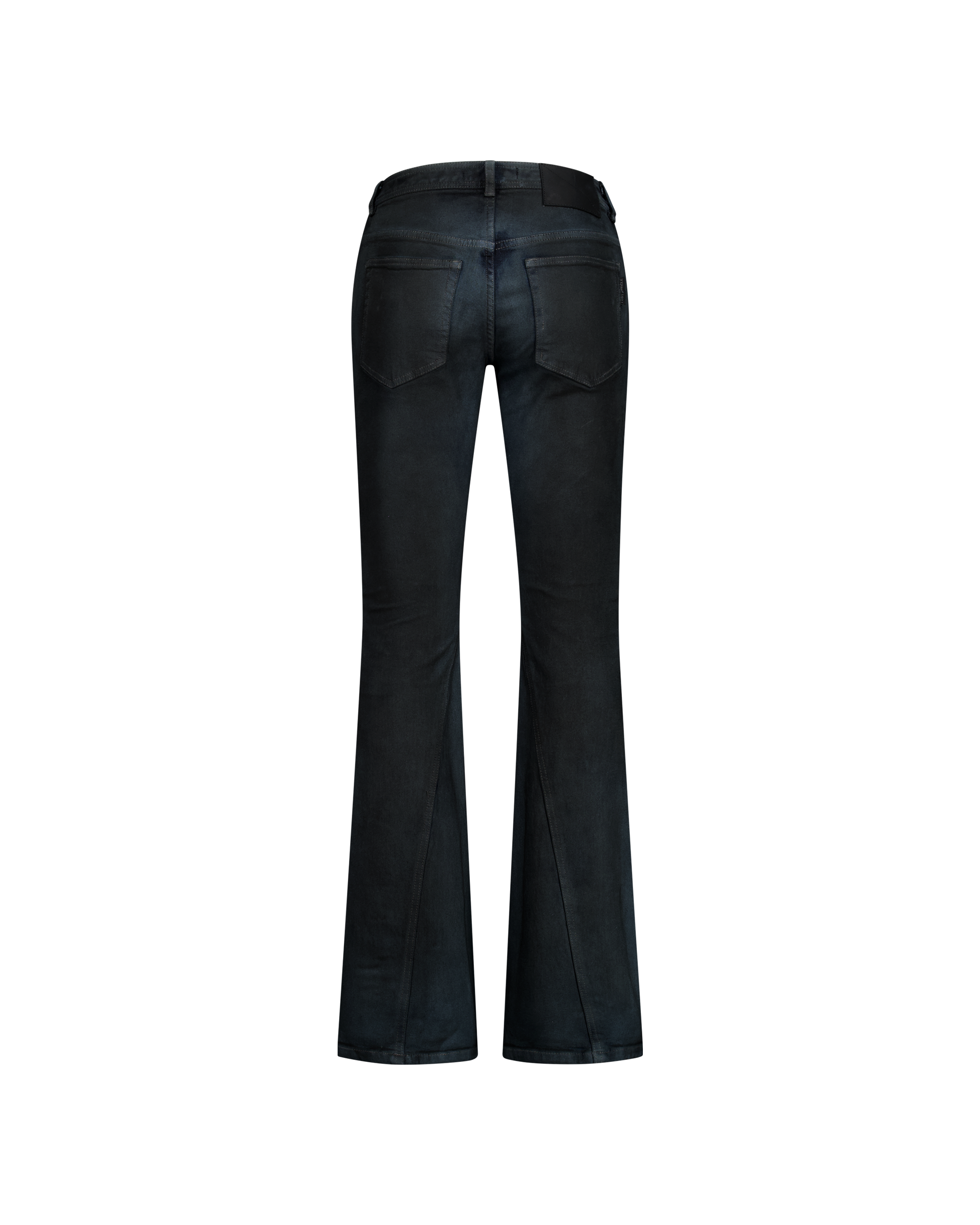 MOTO CUT FLARE JEANS-3