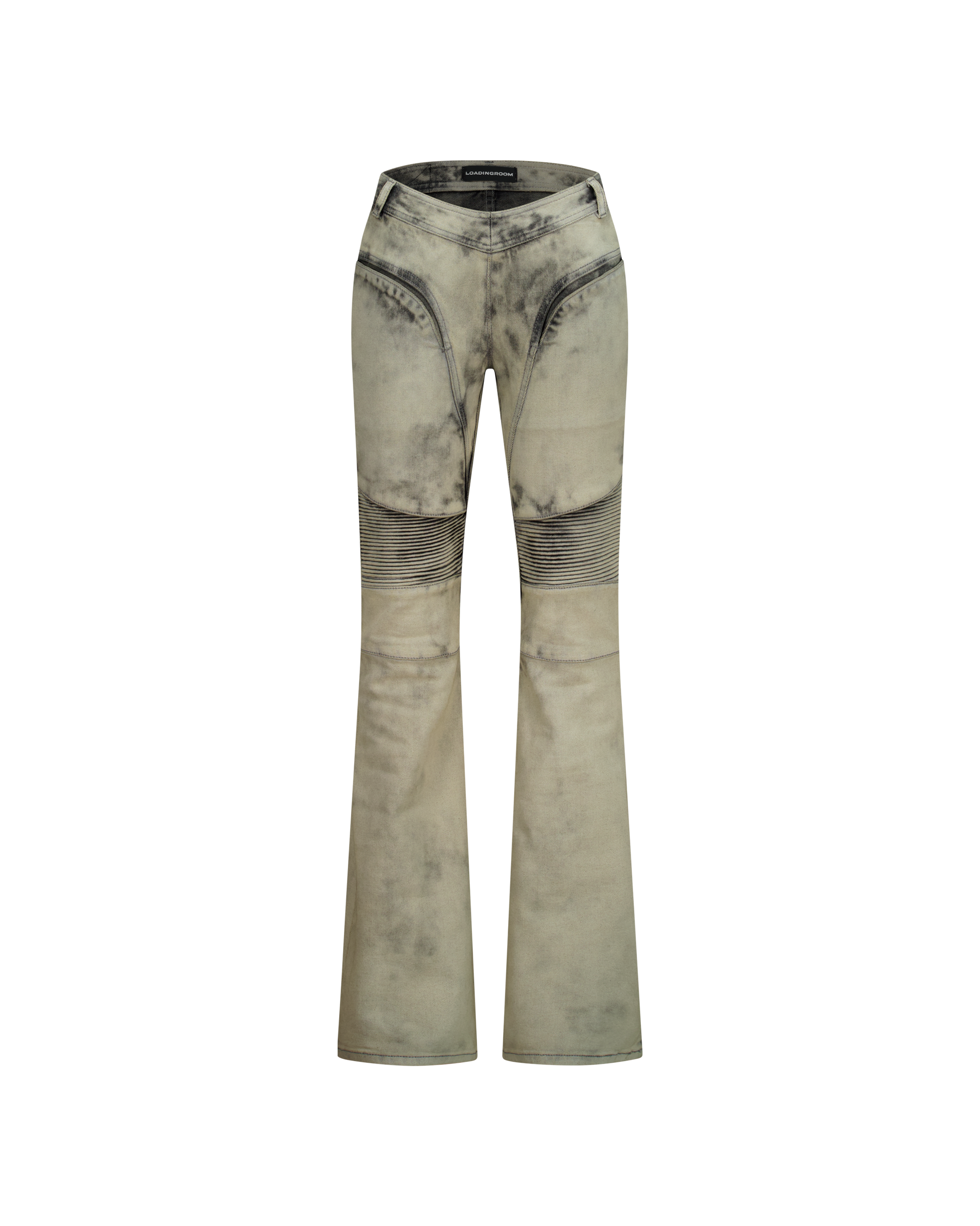 MOTO CUT FLARE JEANS