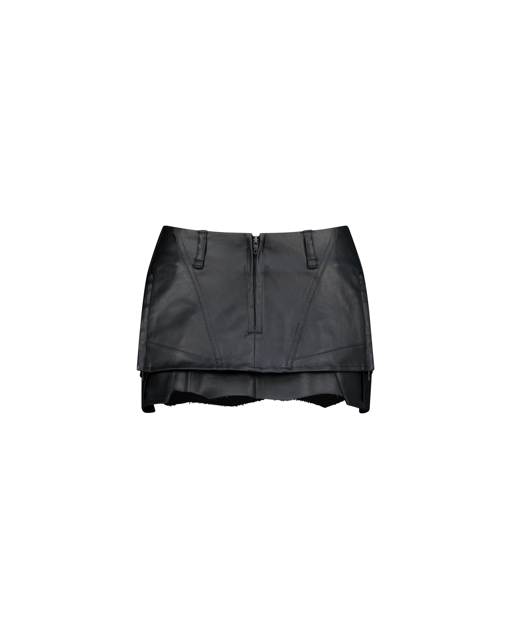 DOUBLE ZIP SKIRT