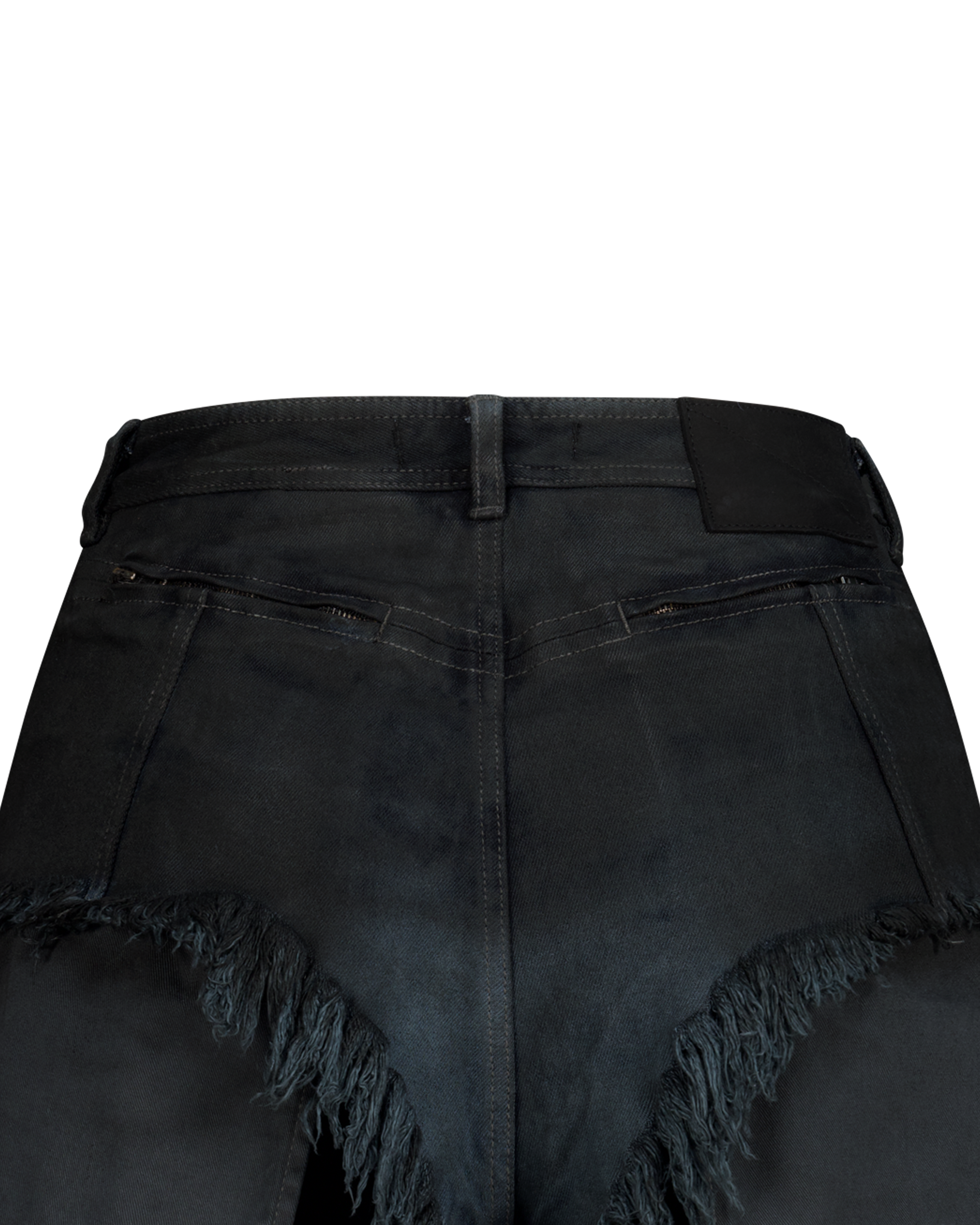 MOTO CUT DENIM SHORTS-4