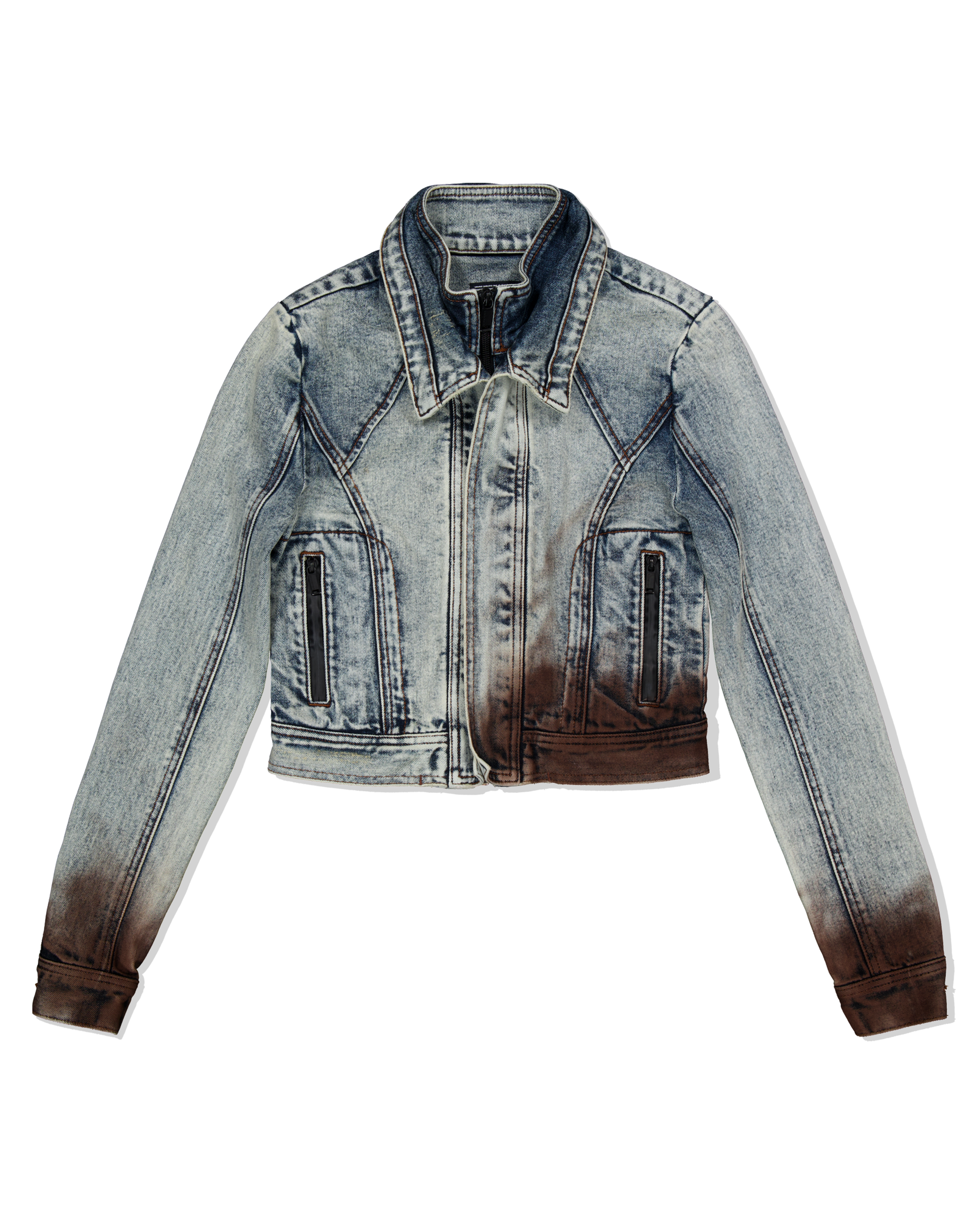 (ARIELLA) SPOILED DENIM JACKET