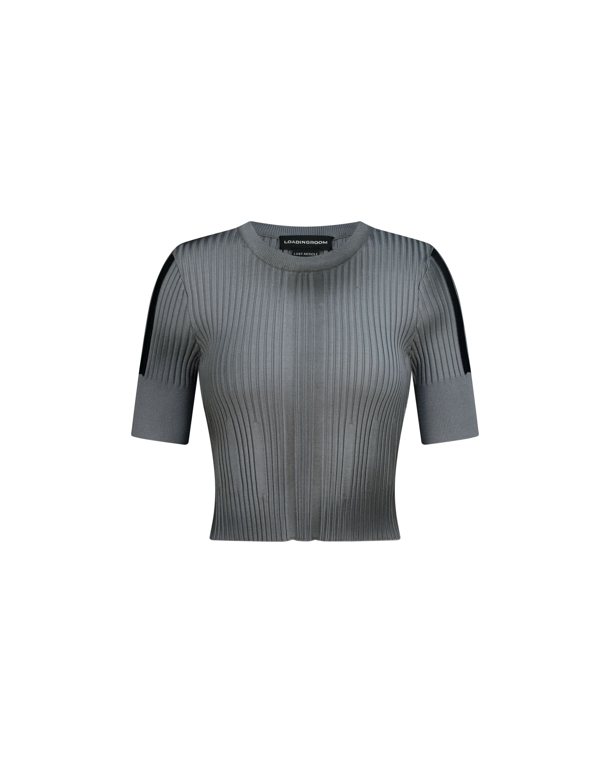 DIRTY CROP KNIT TOP