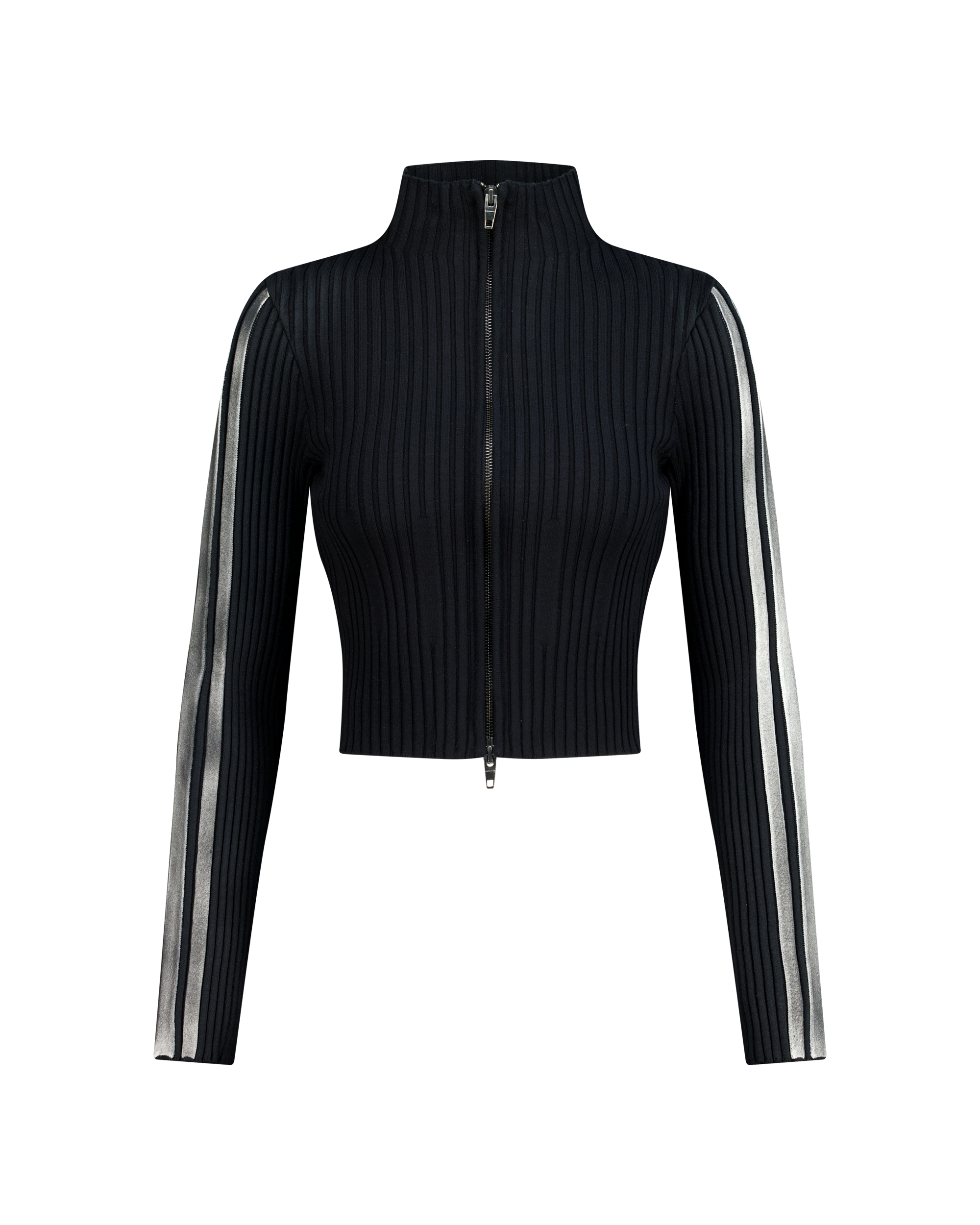 DIRTY KNIT ZIP UP