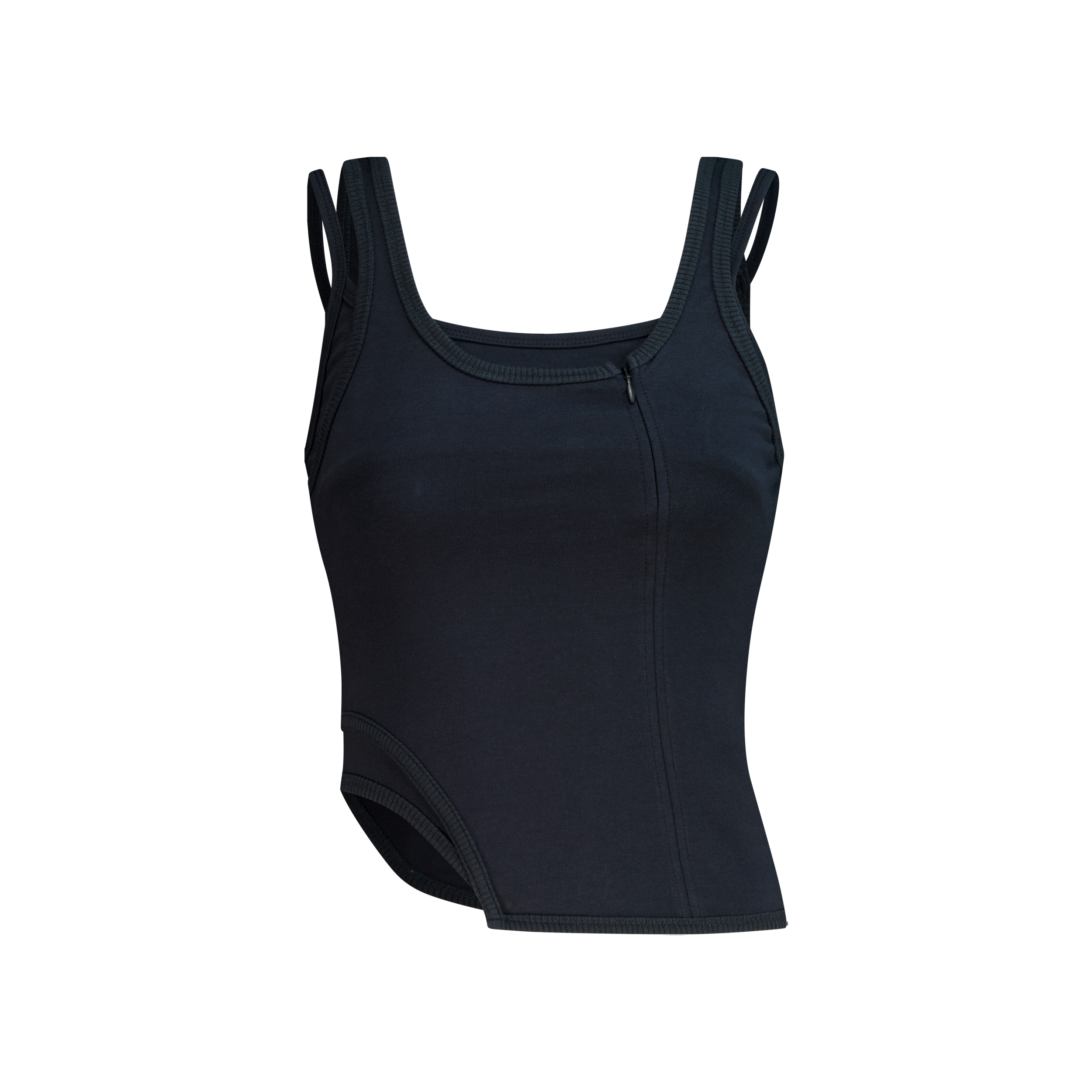 DOUBLE STRAP ZIP TOP