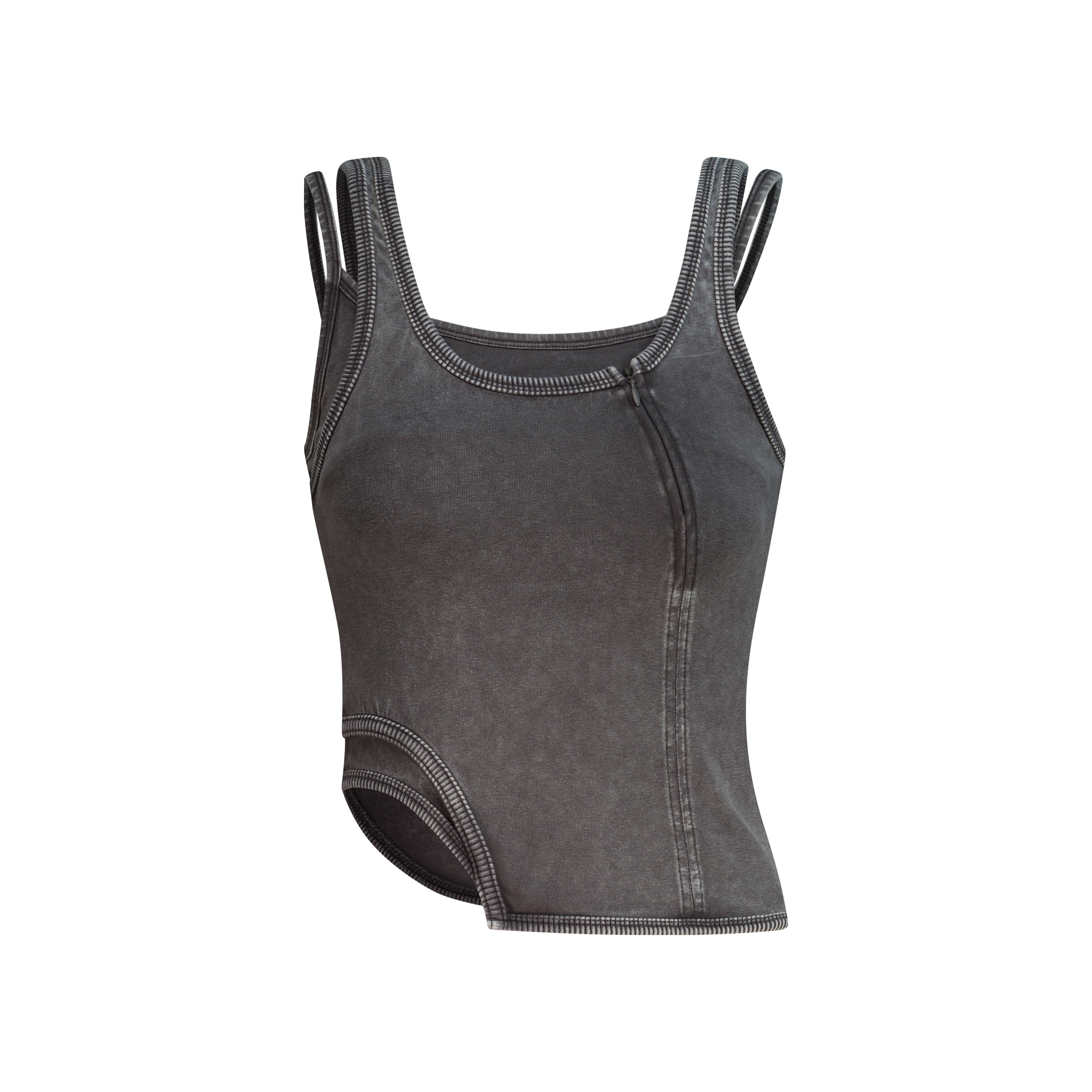 DOUBLE STRAP ZIP TOP