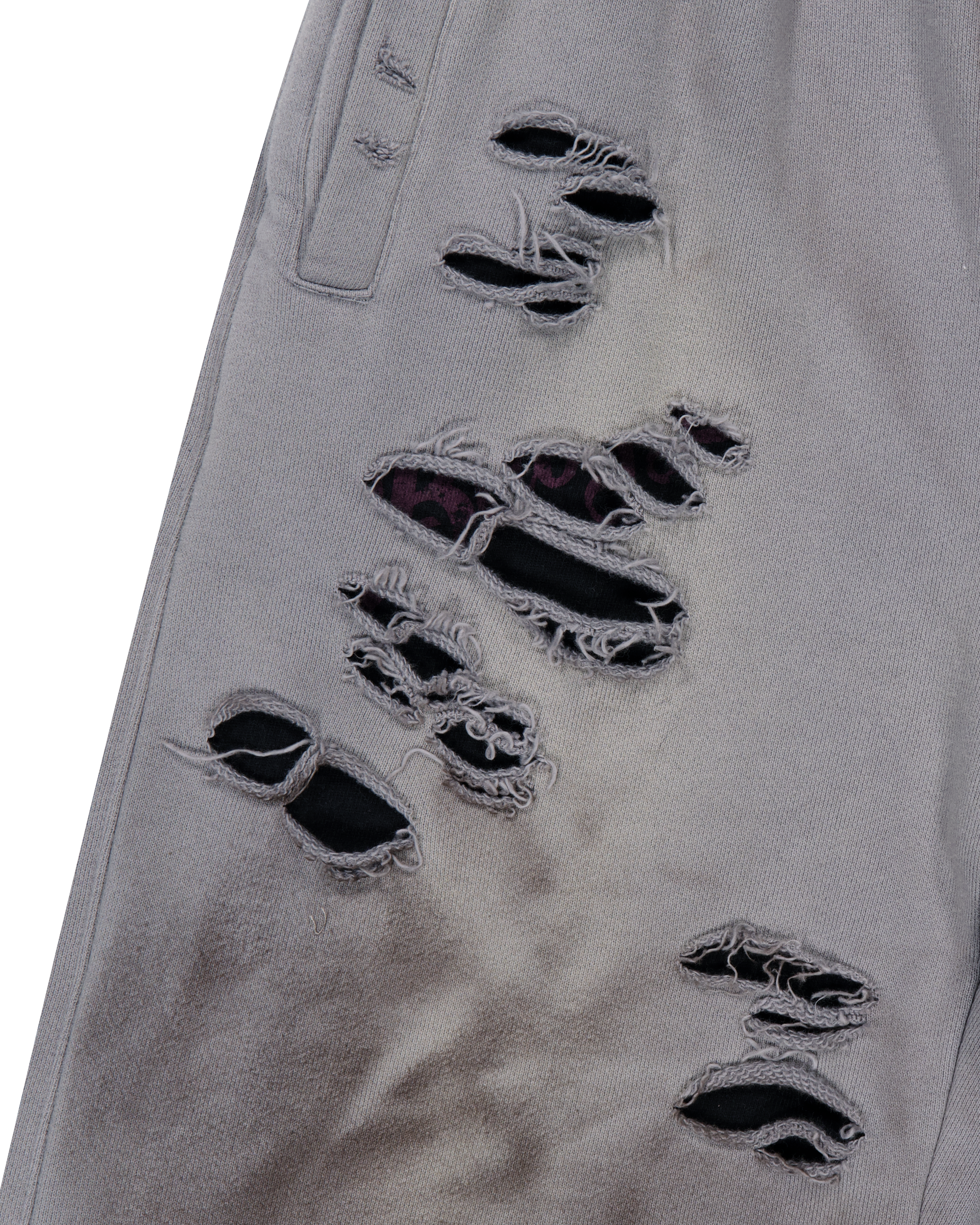 DAMAGED OVERLAY SWEATPANTS-7