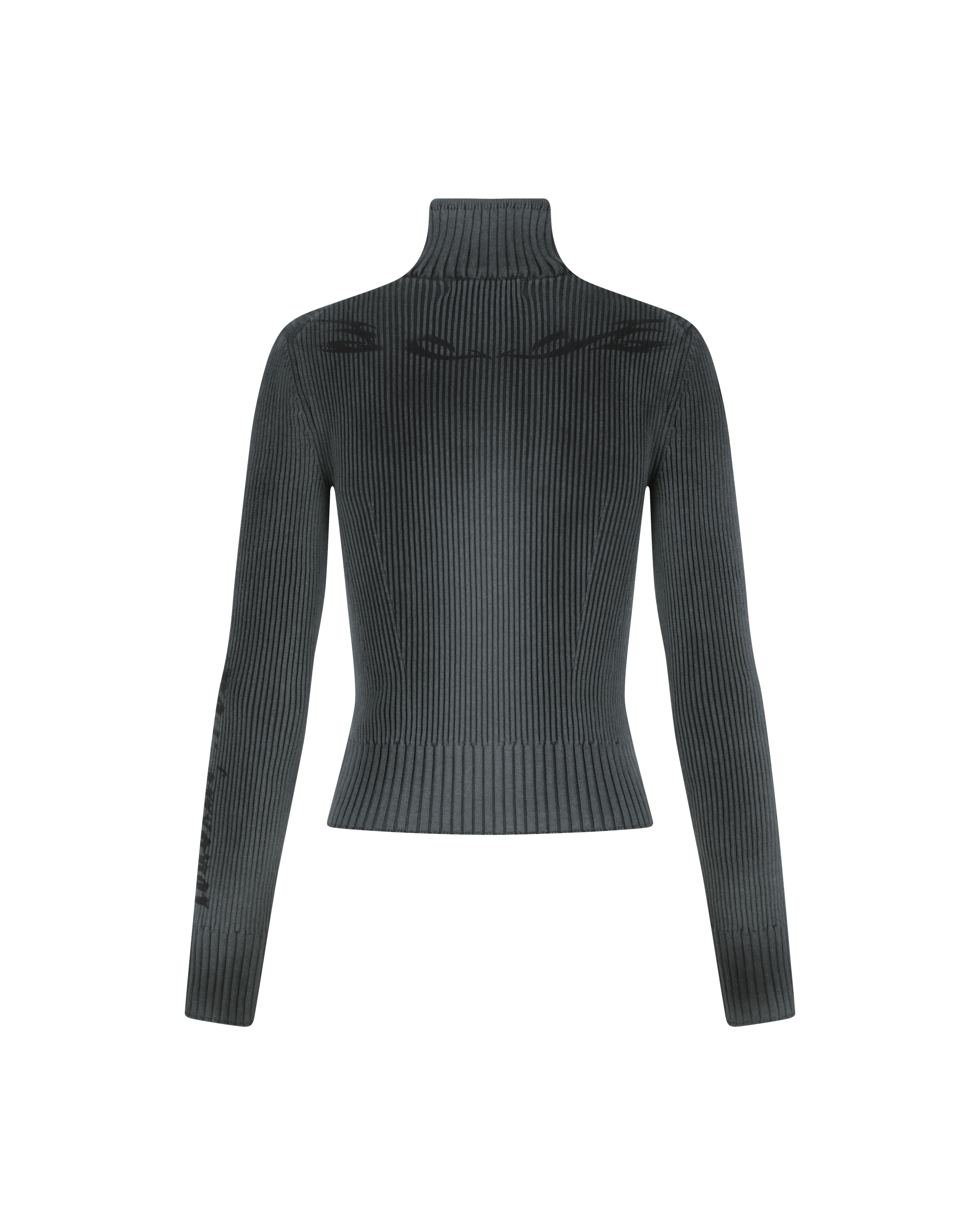 DIRTY NOTE KNIT ZIP-6