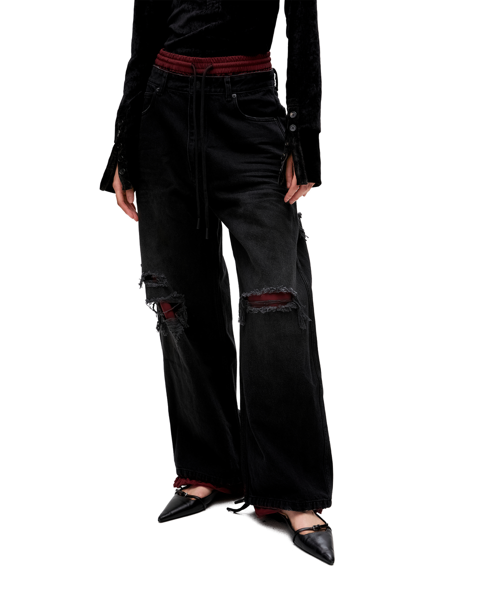 로딩룸 – DOUBLE DENIM TRACK PANTS