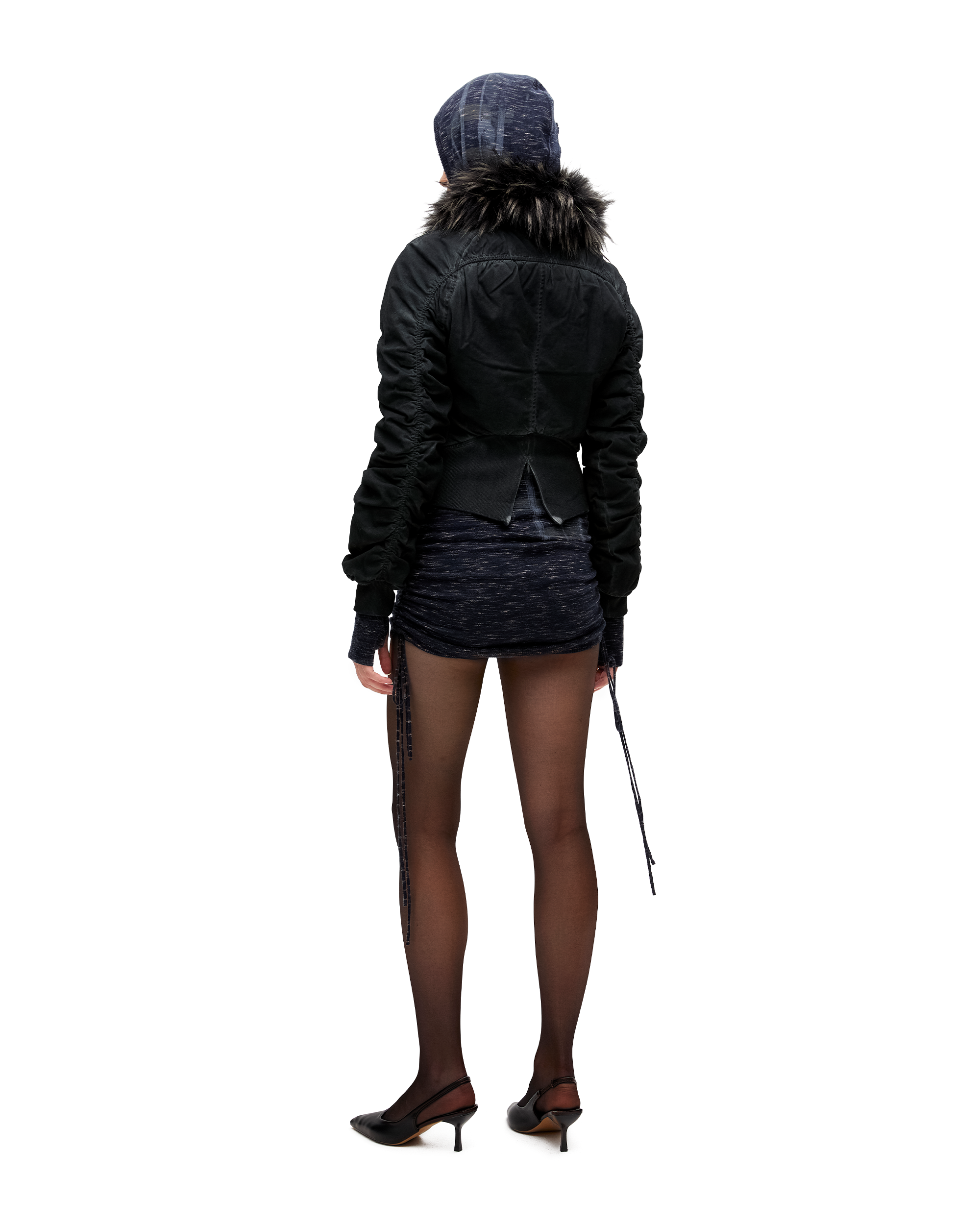 FAUX FUR COLLAR BOMBER JACKET-3