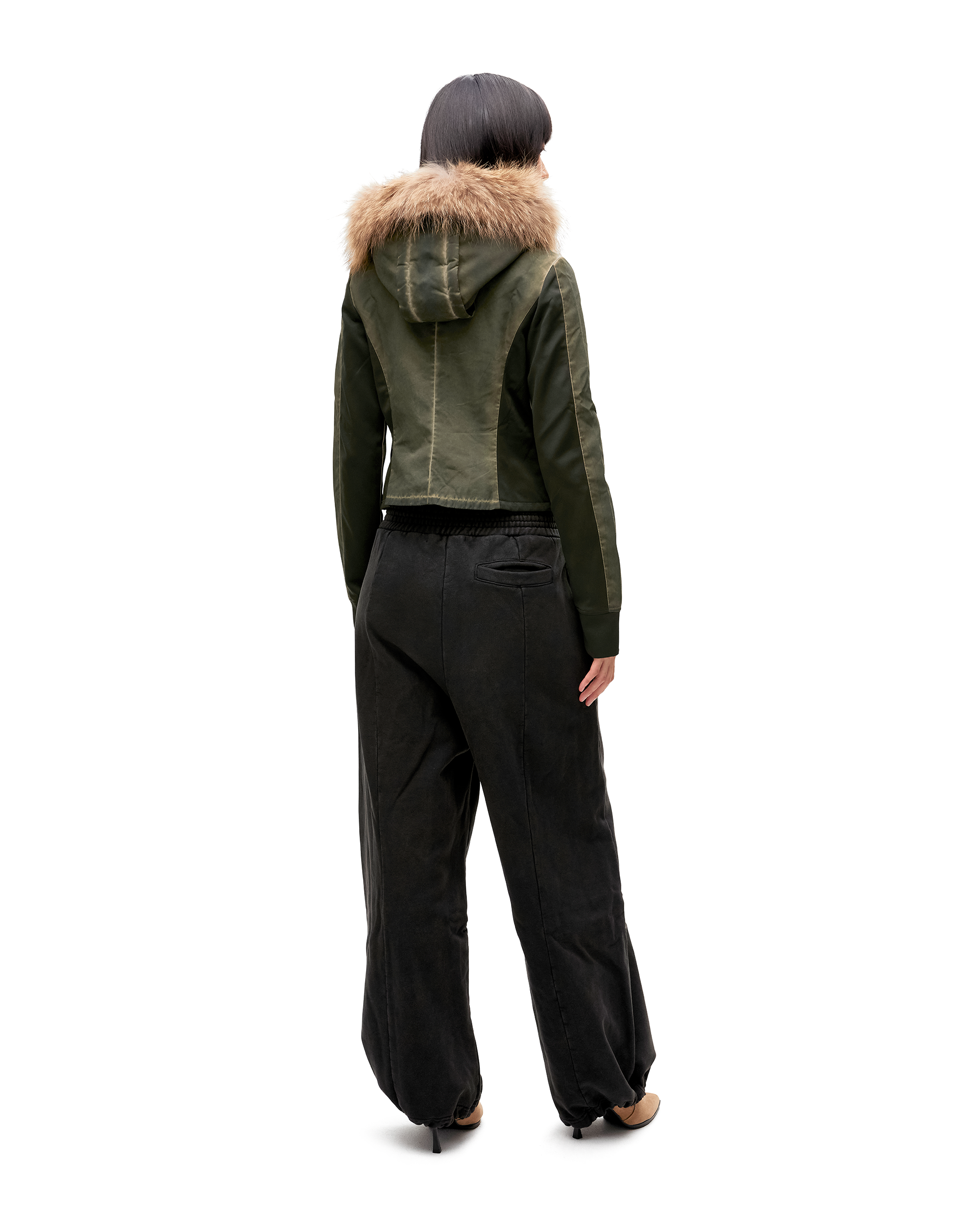 FUR HOODIE ZIP JACKET-3