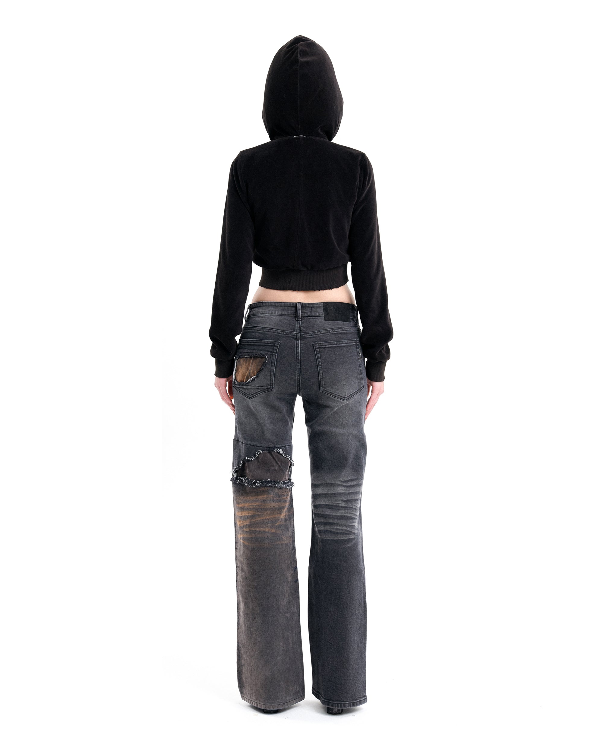 (EMMA) HYBRID BOOTCUT DENIM PANTS