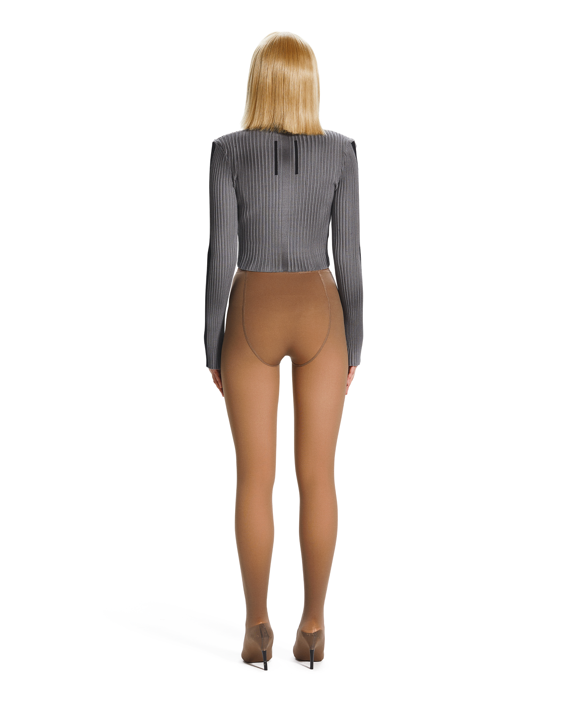 DIRTY KNIT ZIP UP-4