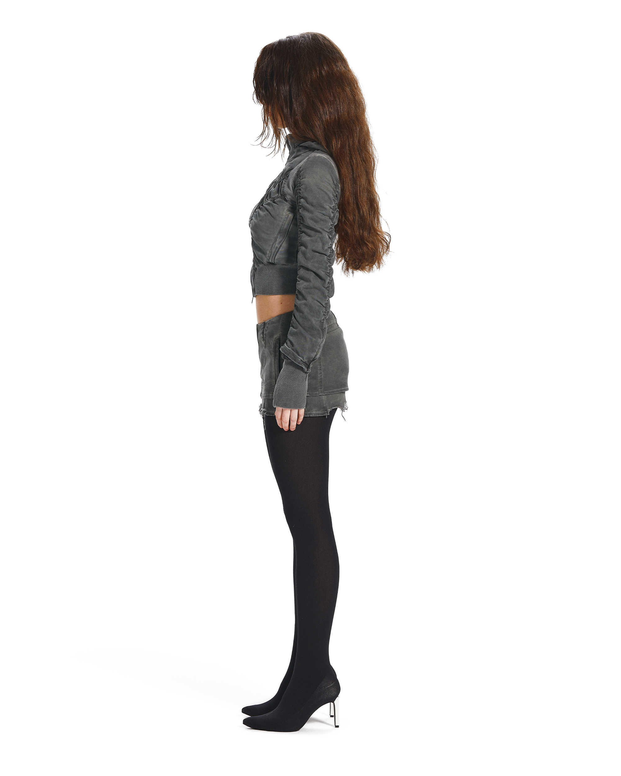 DOUBLE ZIP SKIRT-3