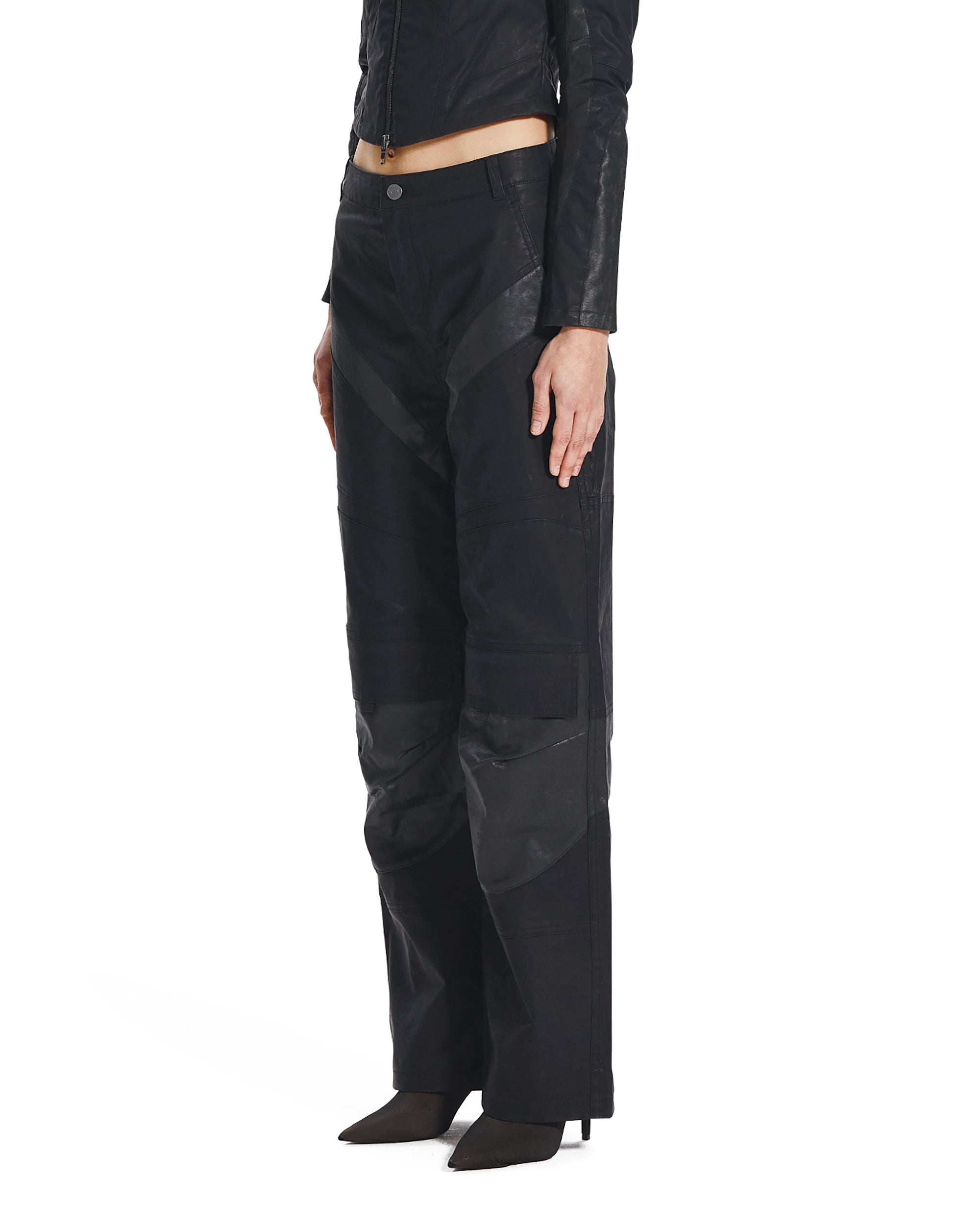 SCRATCHED RIDER PANTS