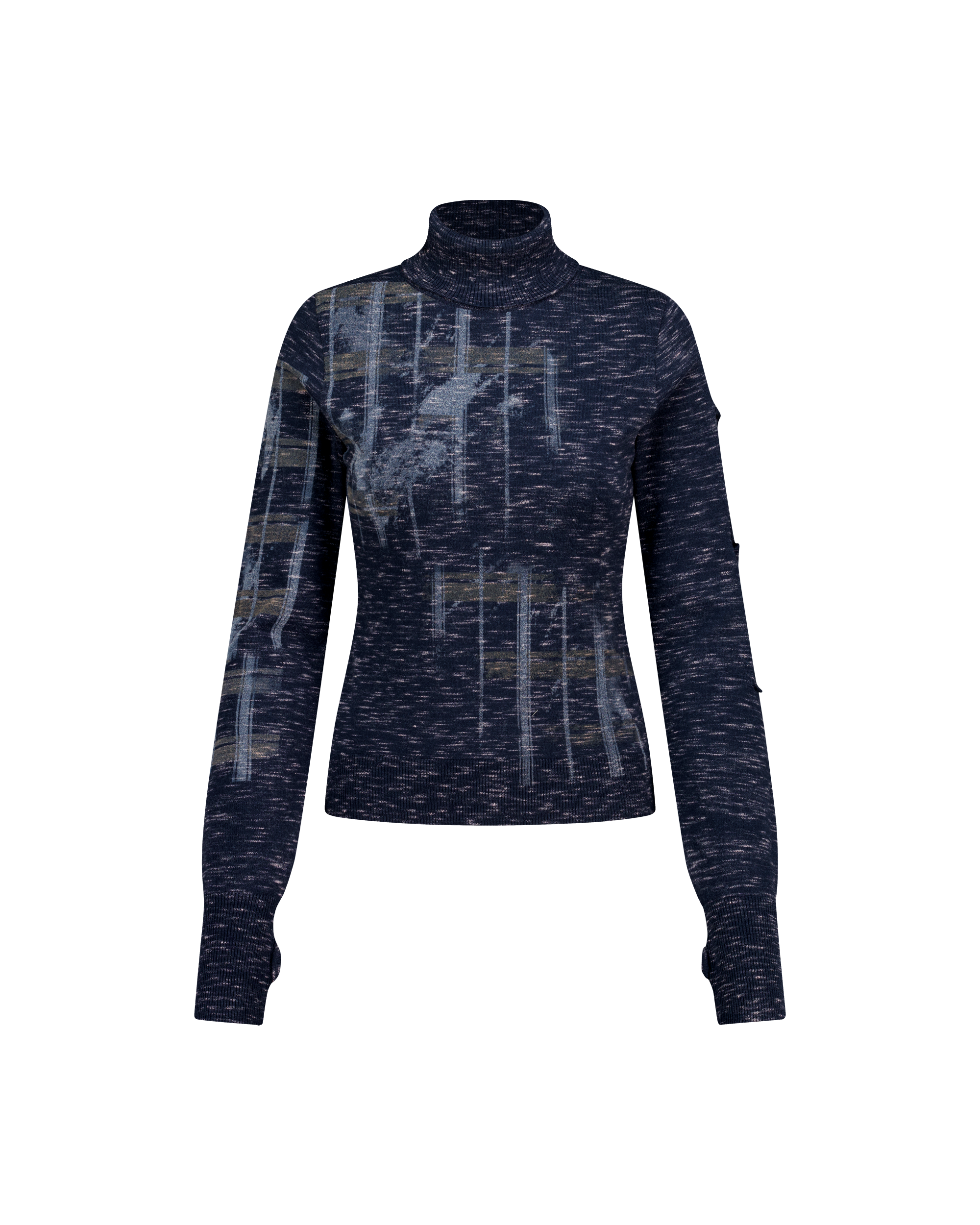 PUZZLED WOOL SWEATER-5