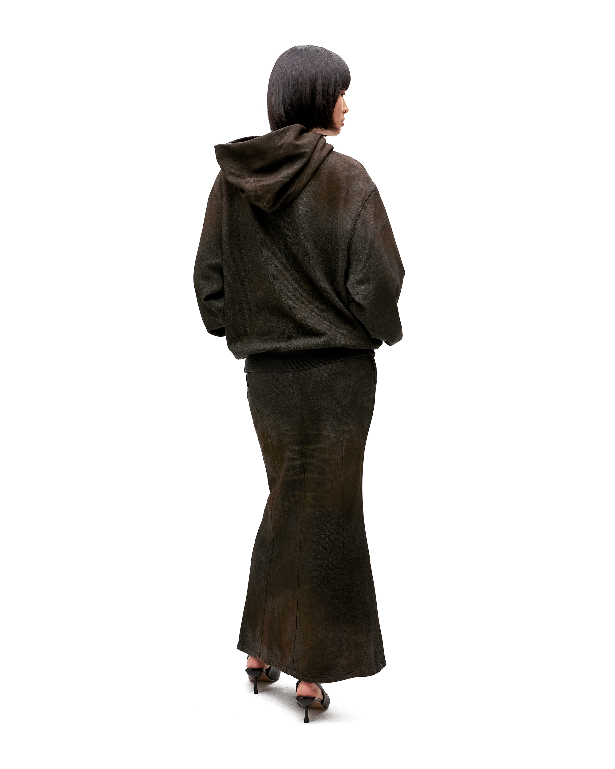 RELAXED DENIM JERSEY HOODIE-3
