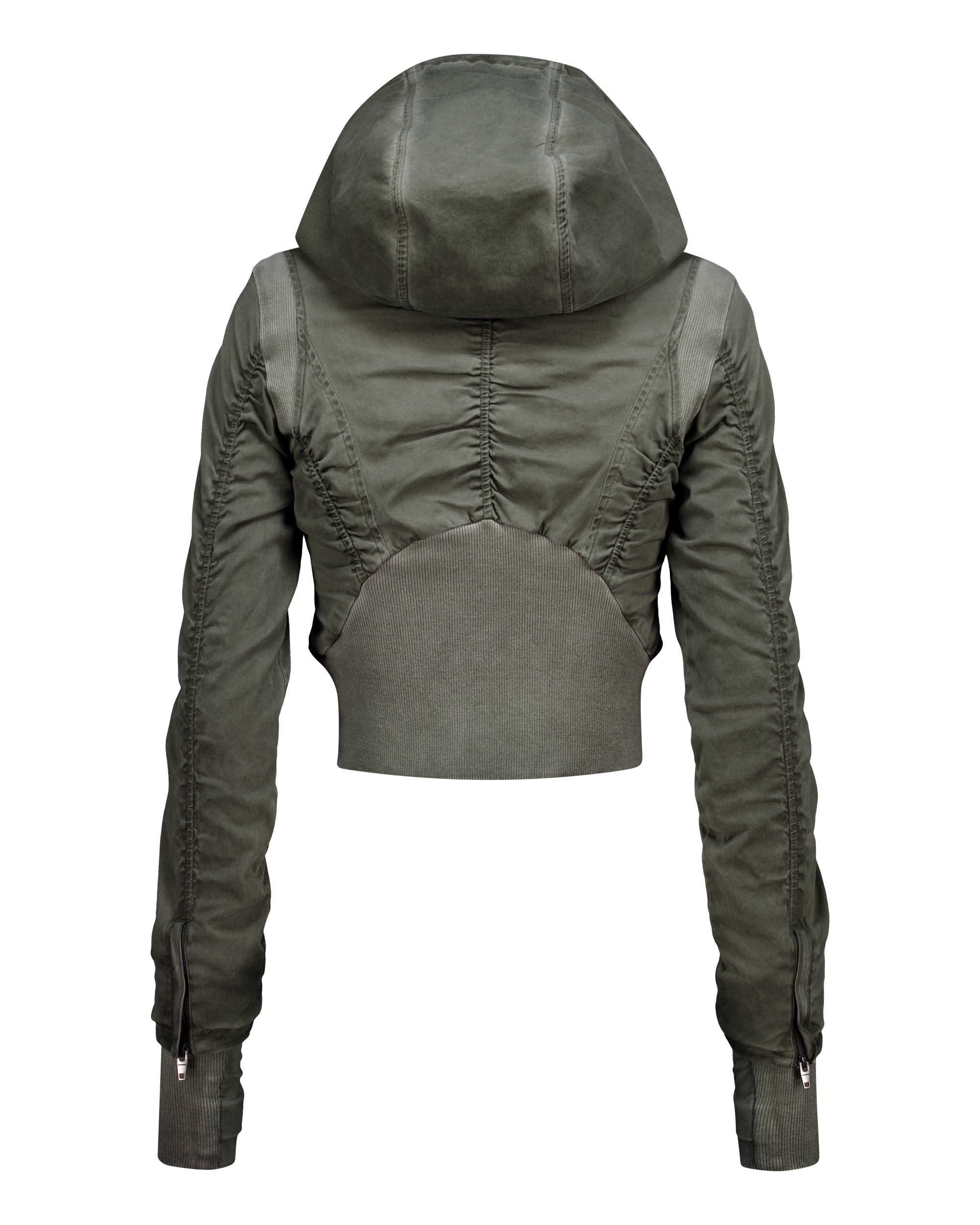 RUCHED BOMBER JACKET-9