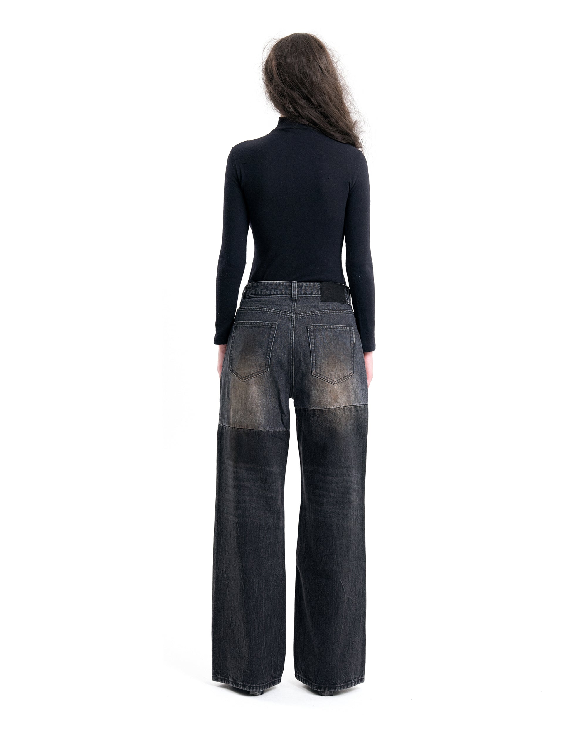 (EMMA) STRANGE DENIM PANTS-4