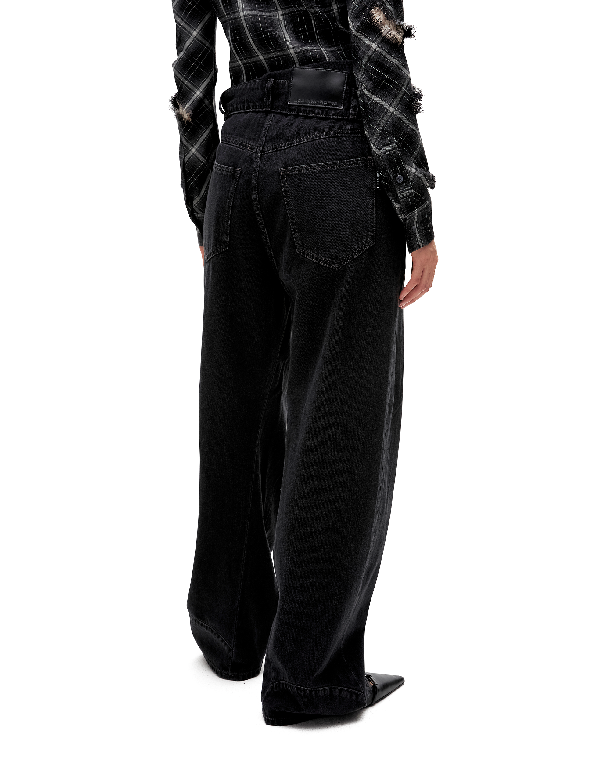 TWISTED WAIST JEANS-4