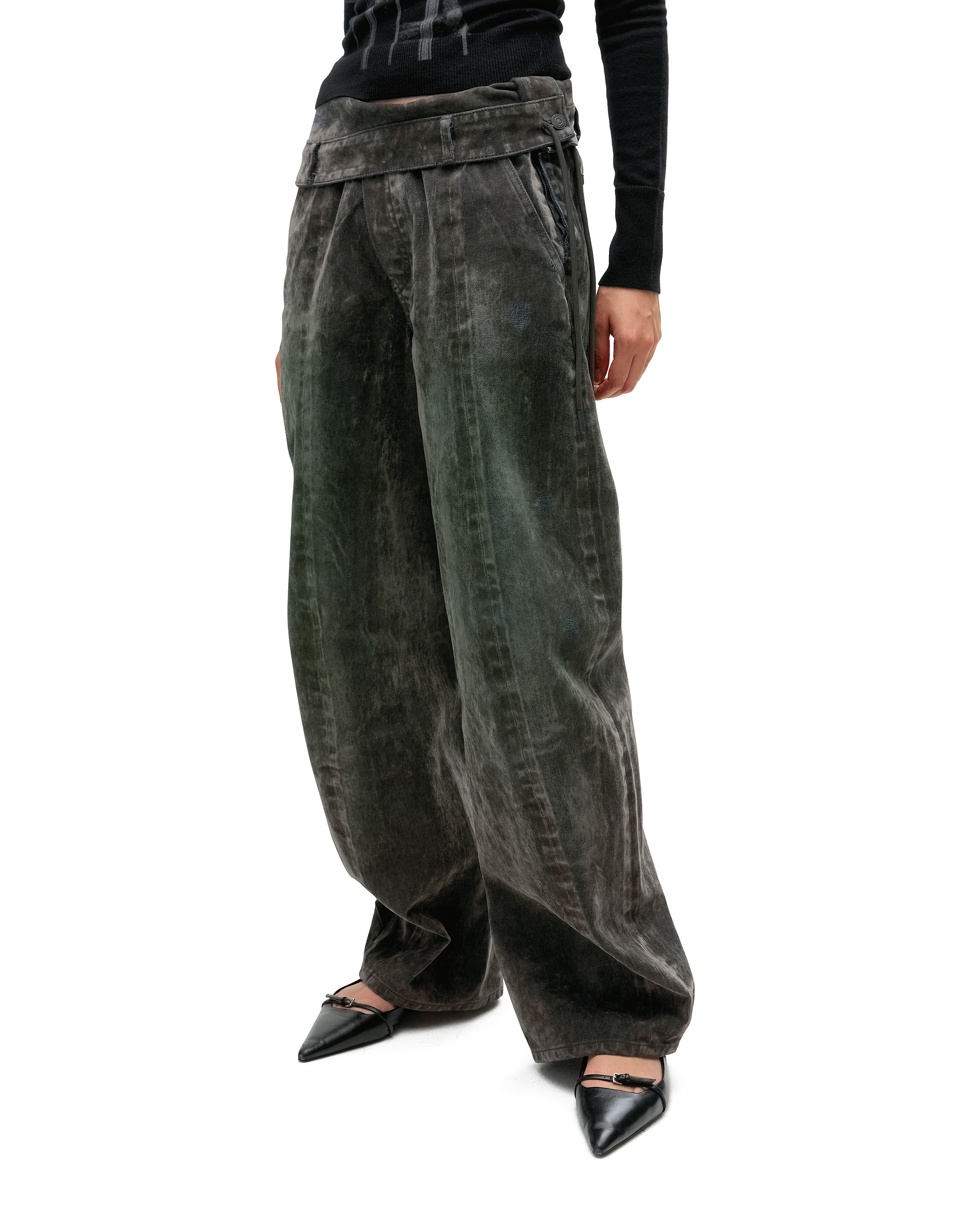 TWISTED WAIST JEANS