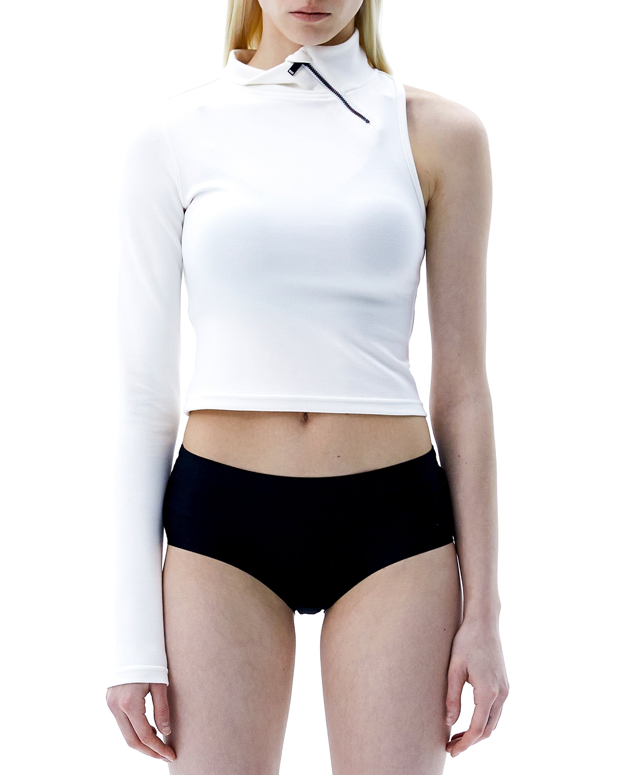 (ARIELLA) BROKEN NECK TEE