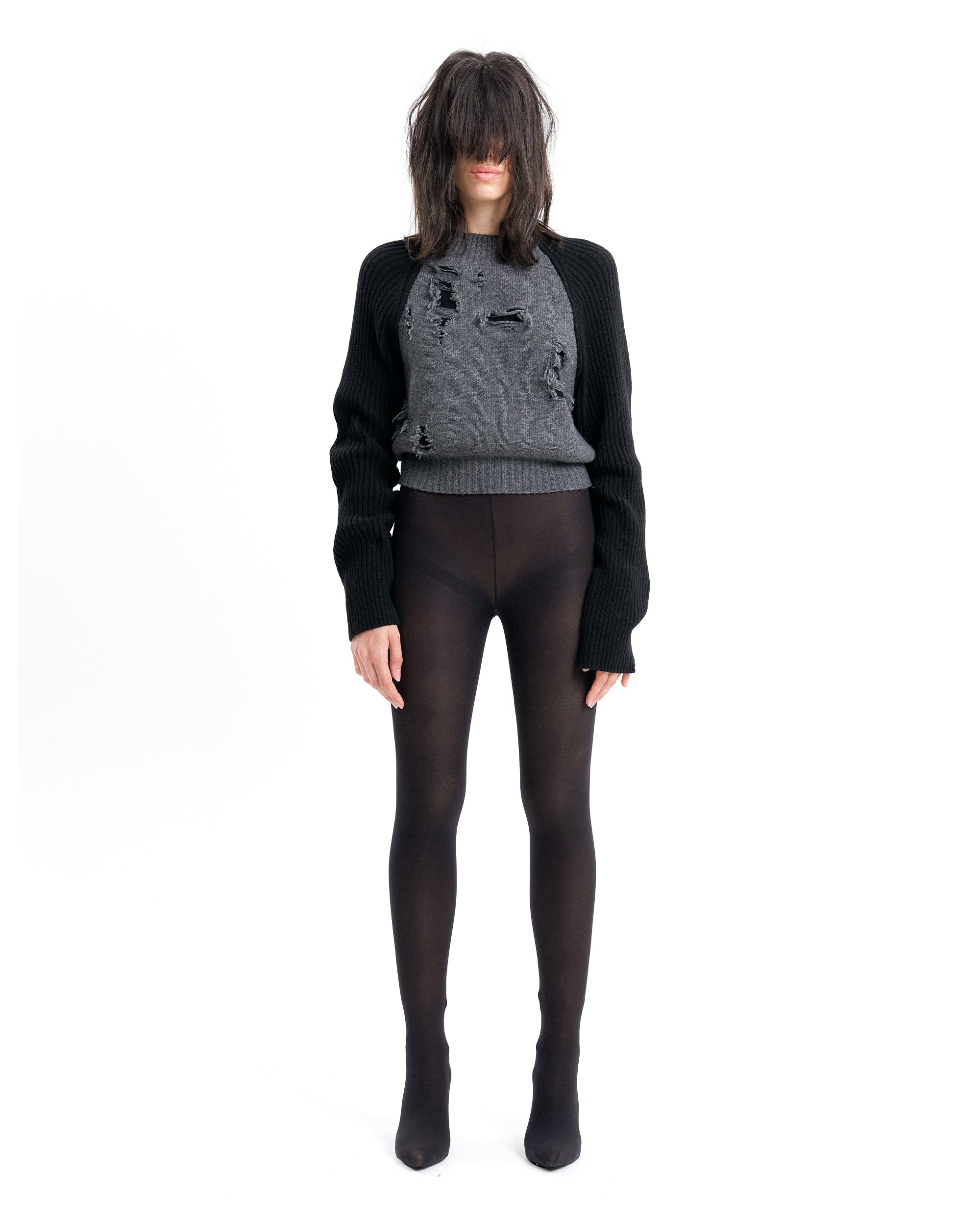 (EMMA) BODY DAMAGED KNIT-2