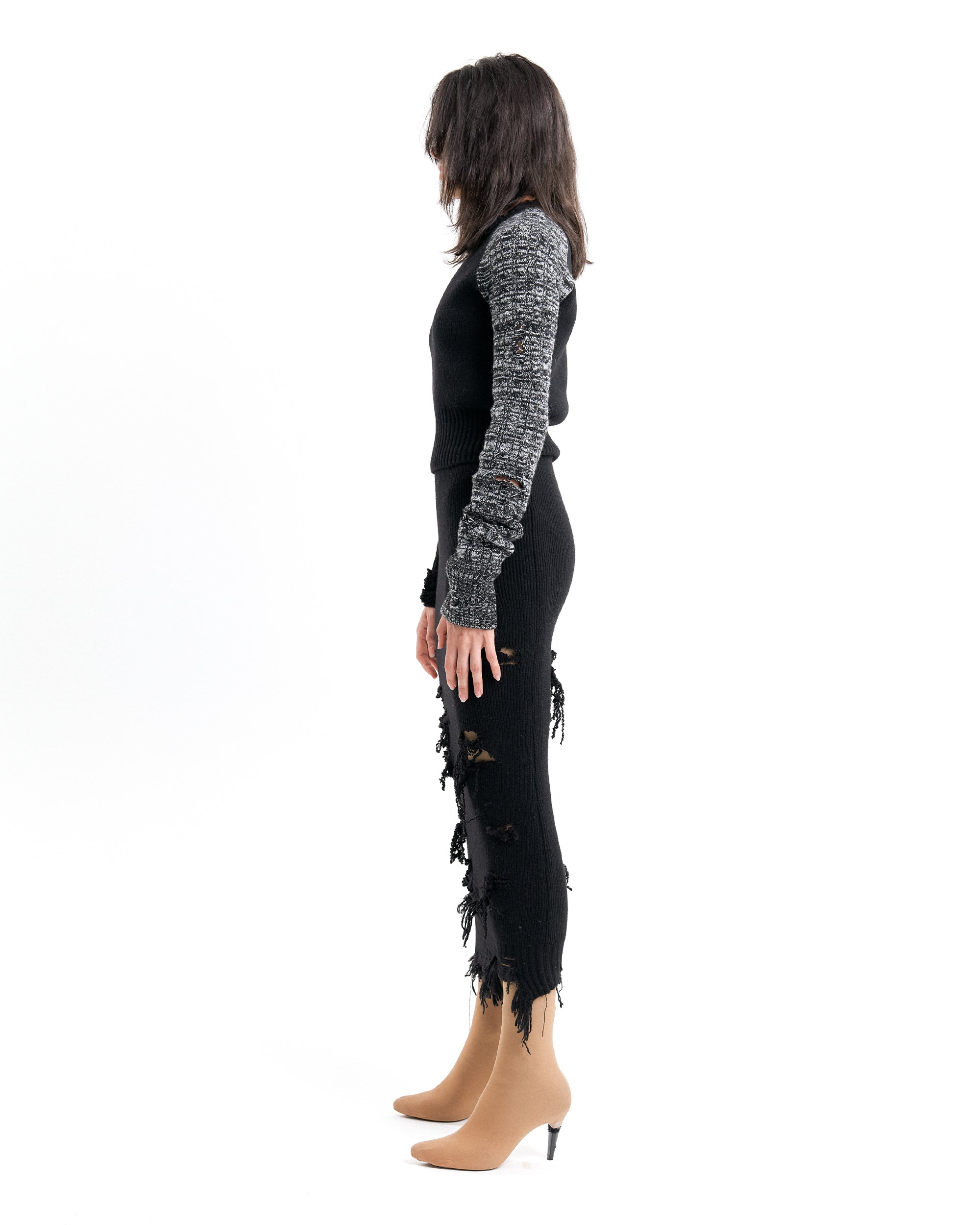 (EMMA) UNBALANCED KNIT SWEATER-3