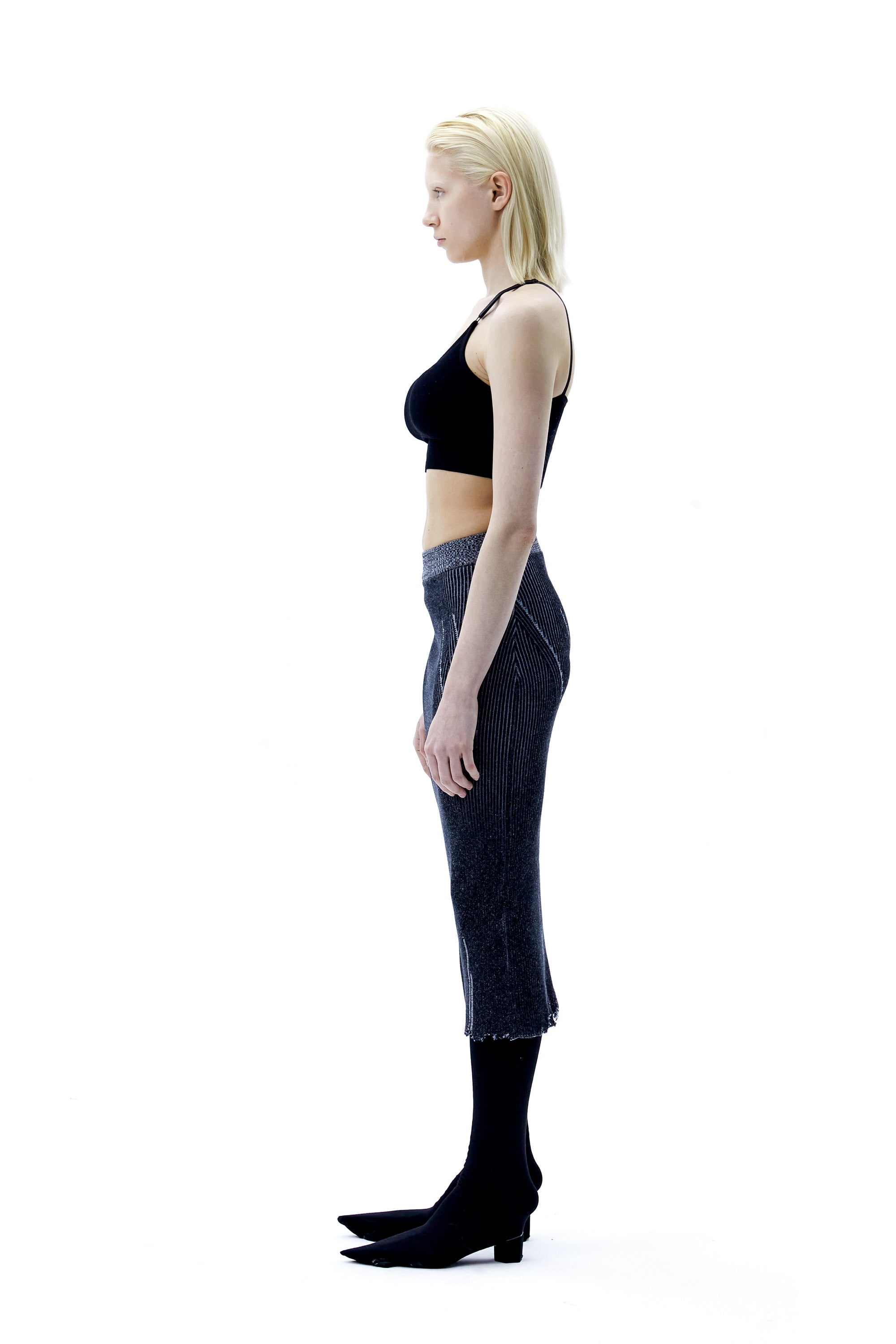 (ARIELLA) WOUNDED SKIRT-3