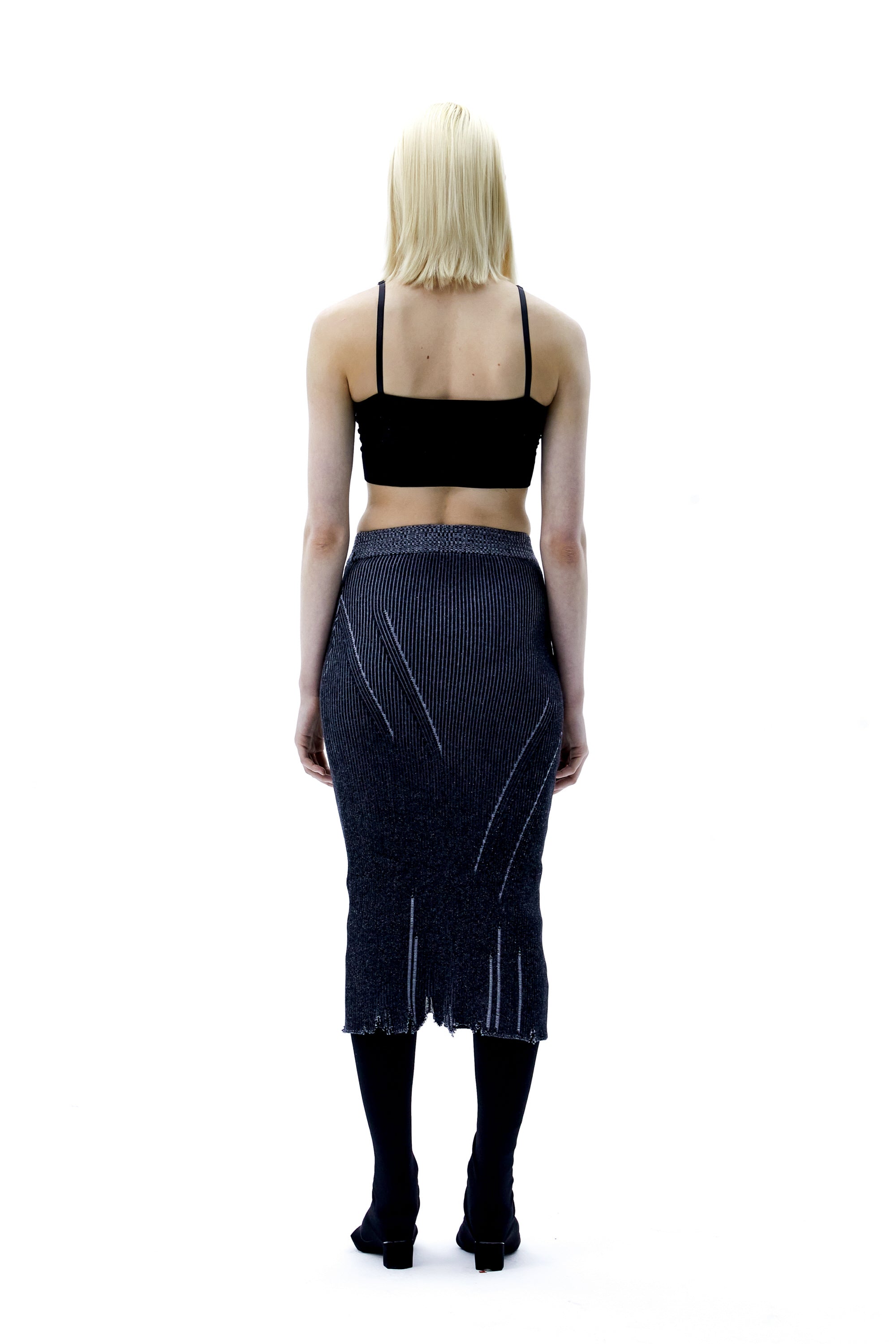(ARIELLA) WOUNDED SKIRT-4
