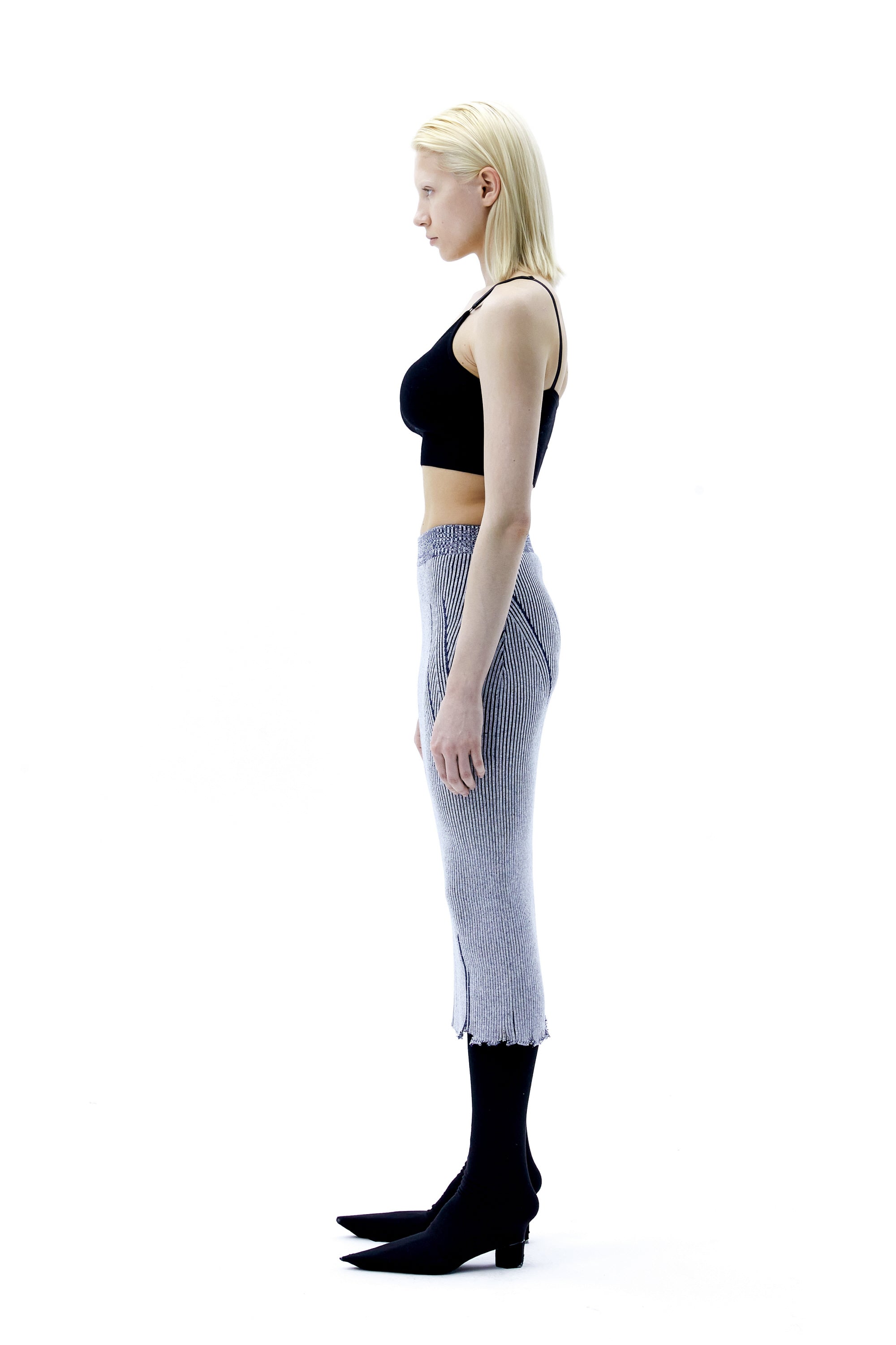 (ARIELLA) WOUNDED SKIRT-3