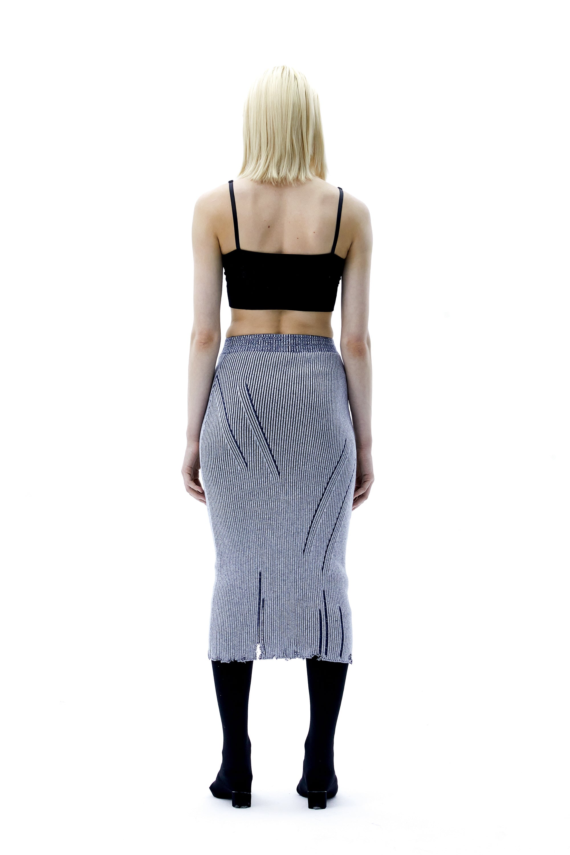(ARIELLA) WOUNDED SKIRT-4