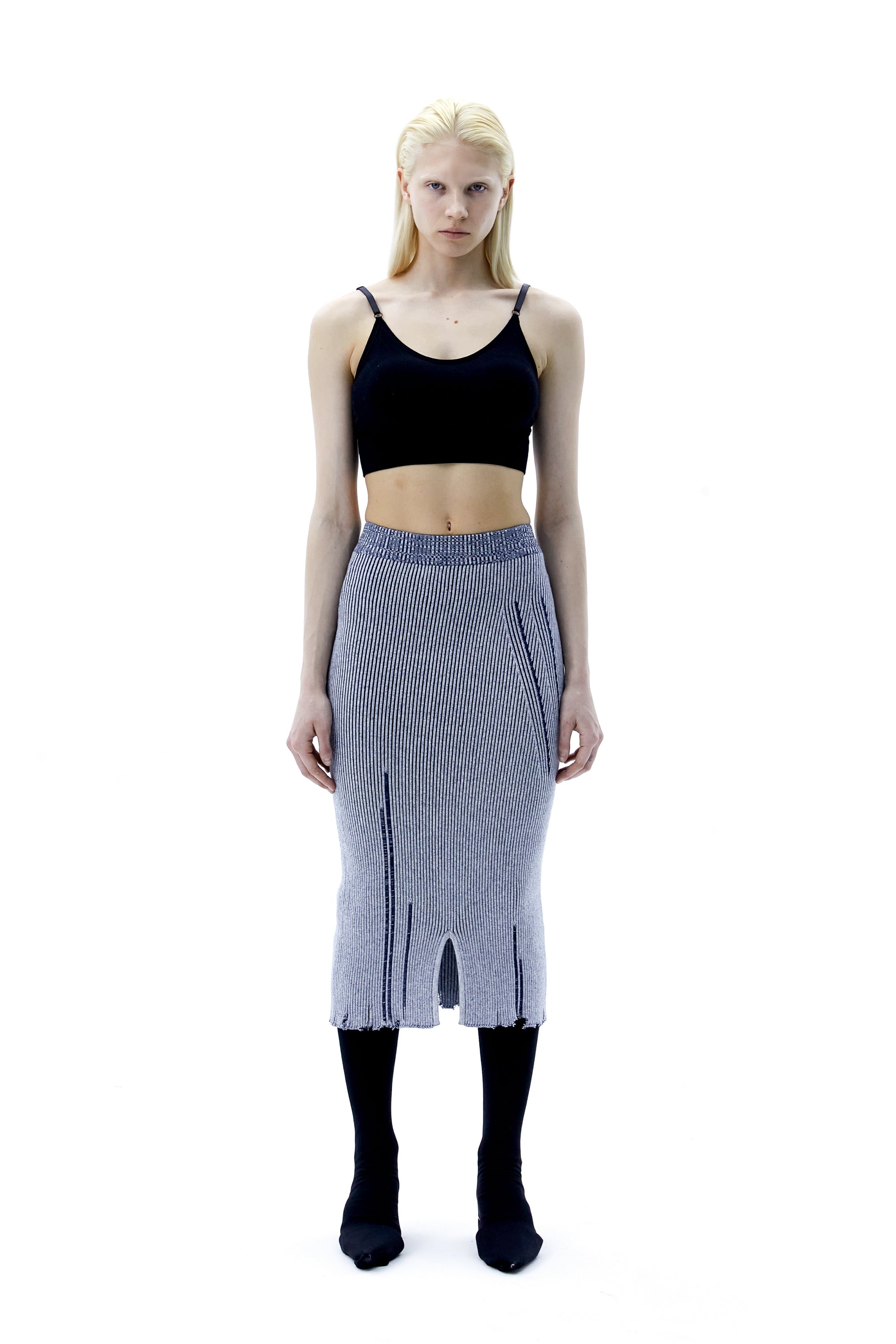 (ARIELLA) WOUNDED SKIRT-2