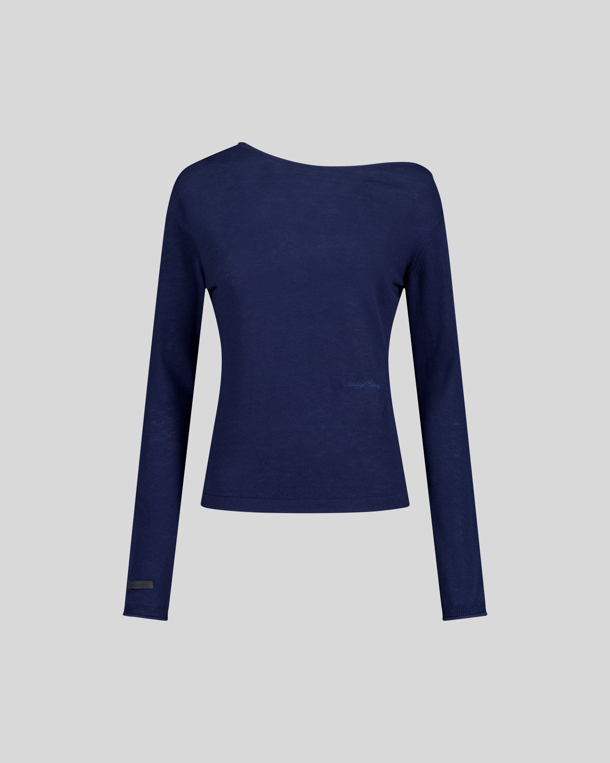 FINE ONE SHOULDER KNIT